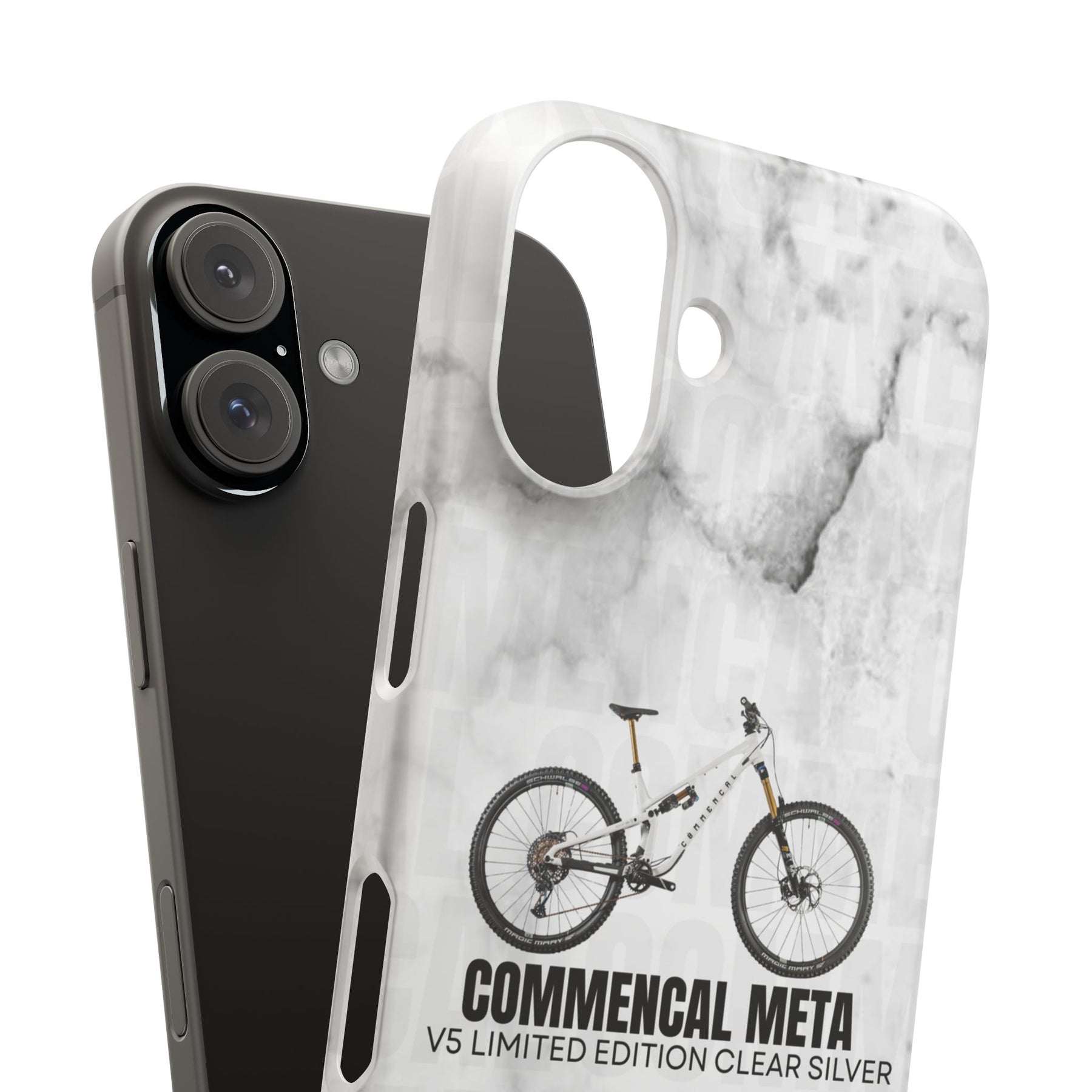 COMMENCAL META V5 LIMITED EDITION CLEAR SILVER