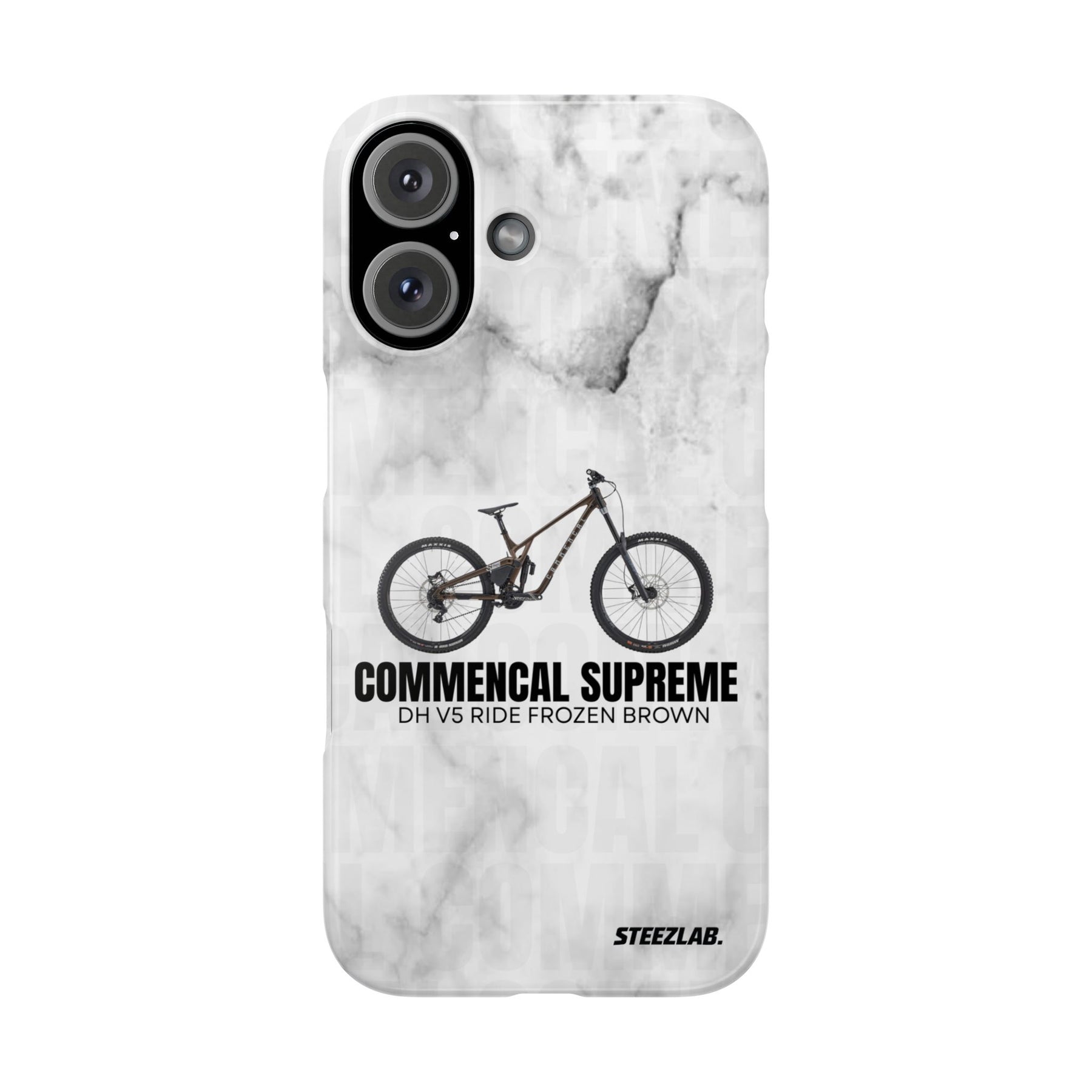 COMMENCAL SUPREME DH V5 RIDE FROZEN BROWN