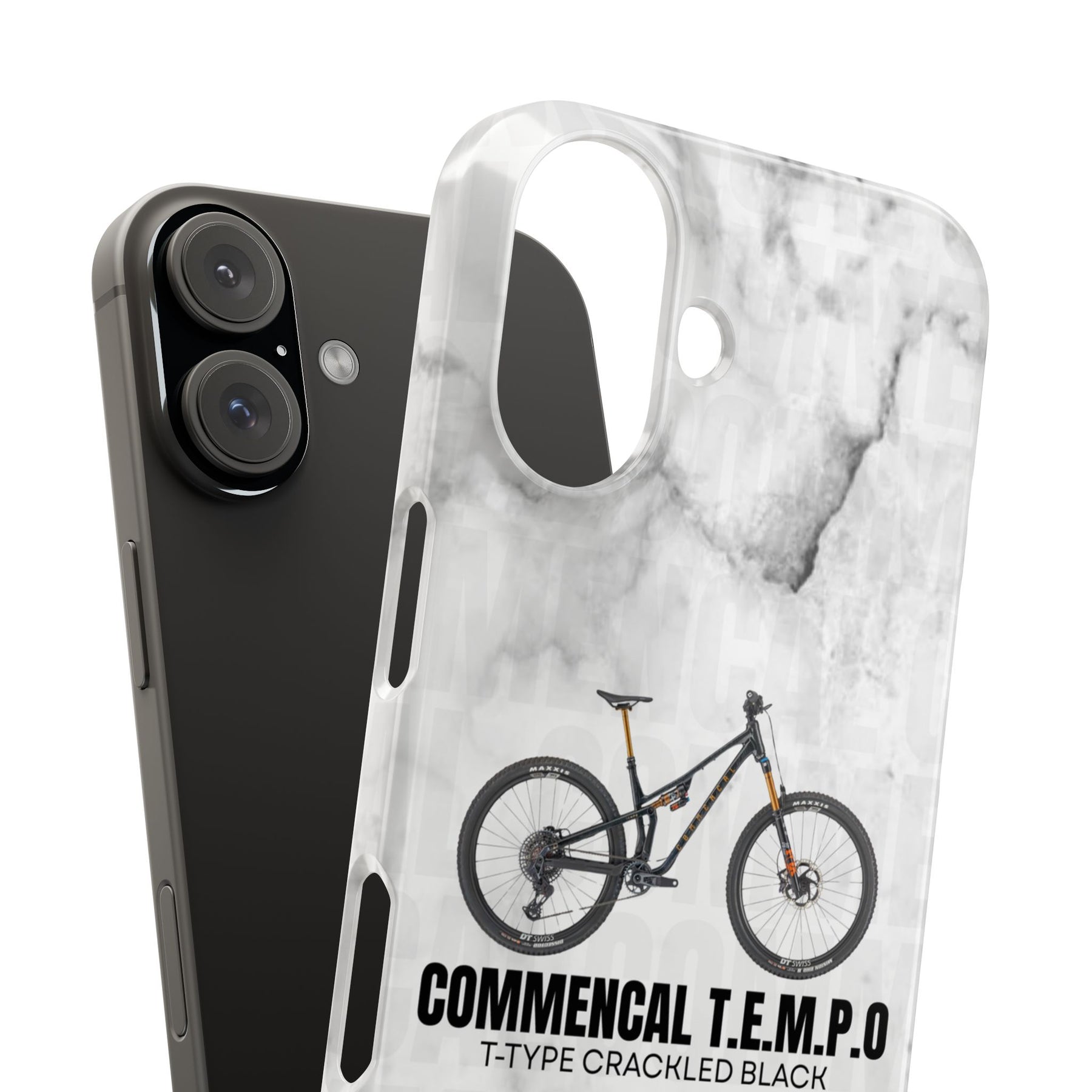 COMMENCAL T.E.M.P.O. T-TYPE CRACKLED BLACK