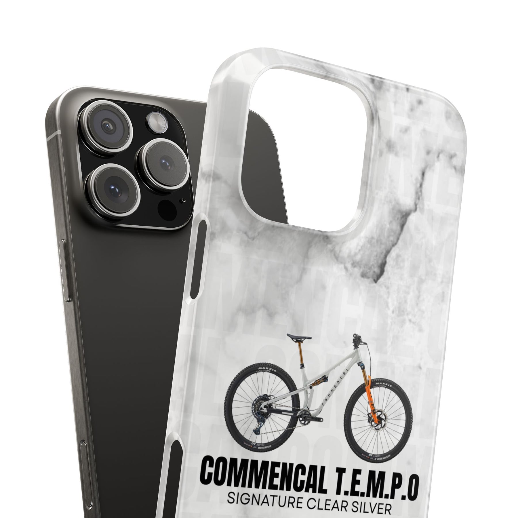 COMMENCAL T.E.M.P.O. SIGNATURE CLEAR SILVER