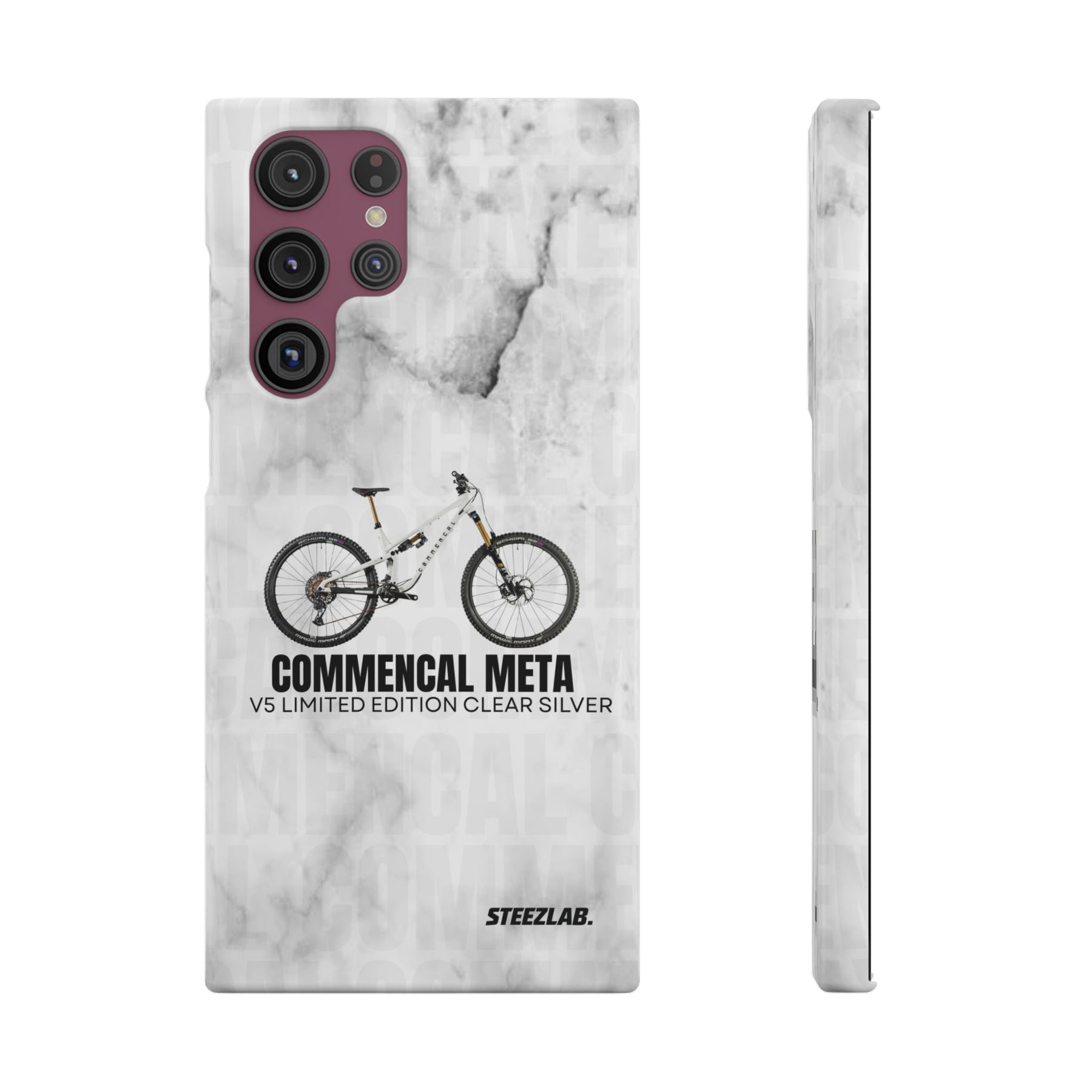 COMMENCAL META V5 LIMITED EDITION CLEAR SILVER