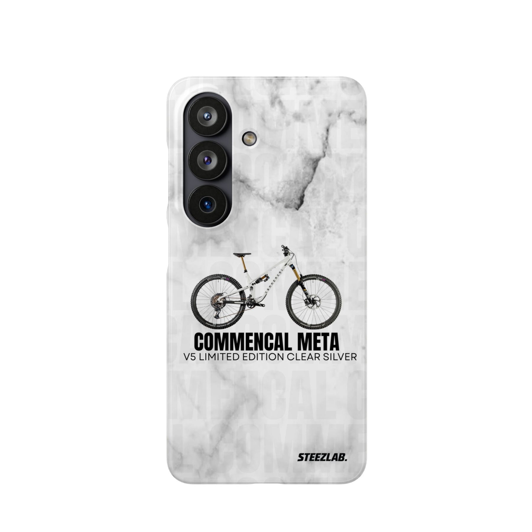 COMMENCAL META V5 LIMITED EDITION CLEAR SILVER