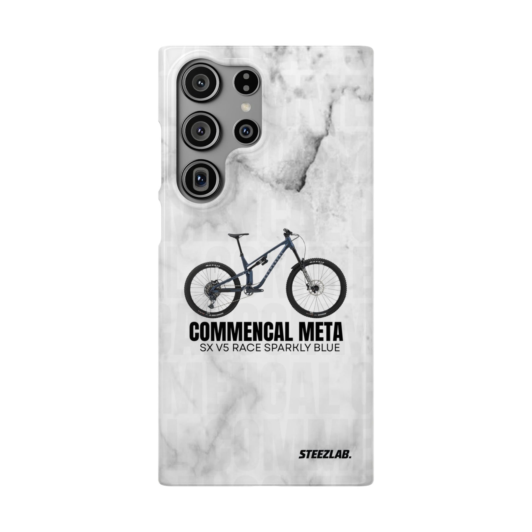 COMMENCAL META SX V5 RACE SPARKLY BLUE