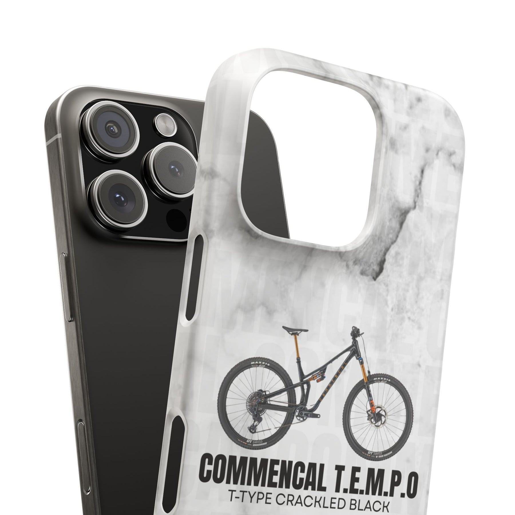 COMMENCAL T.E.M.P.O. T-TYPE CRACKLED BLACK
