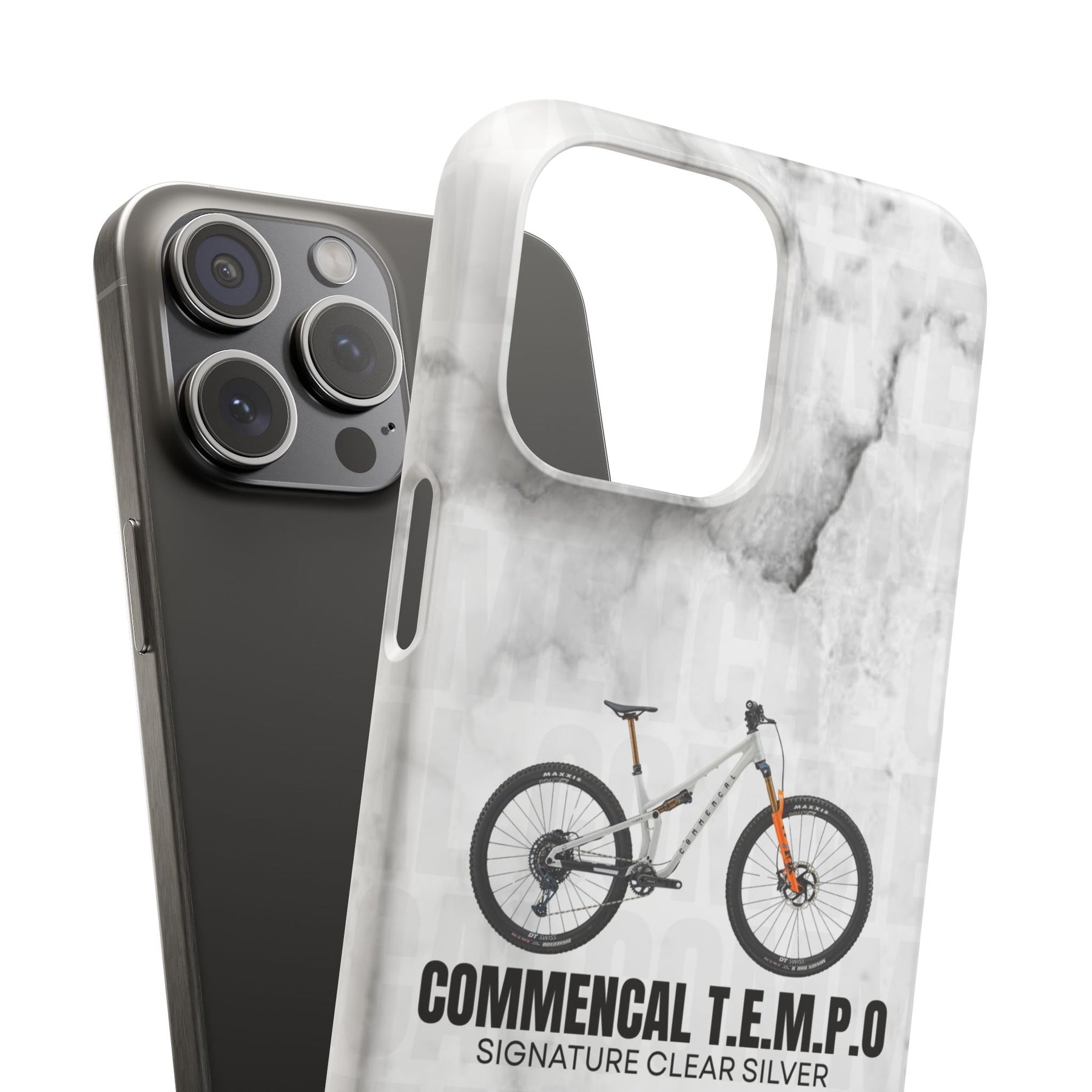 COMMENCAL T.E.M.P.O. SIGNATURE CLEAR SILVER