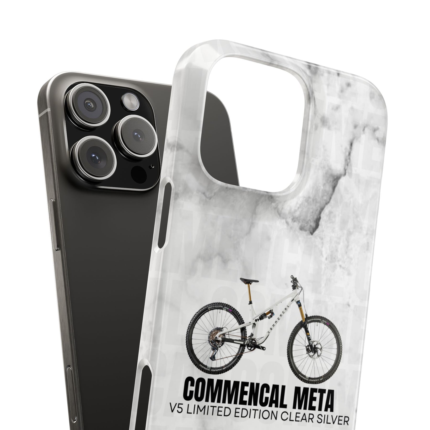 COMMENCAL META V5 LIMITED EDITION CLEAR SILVER