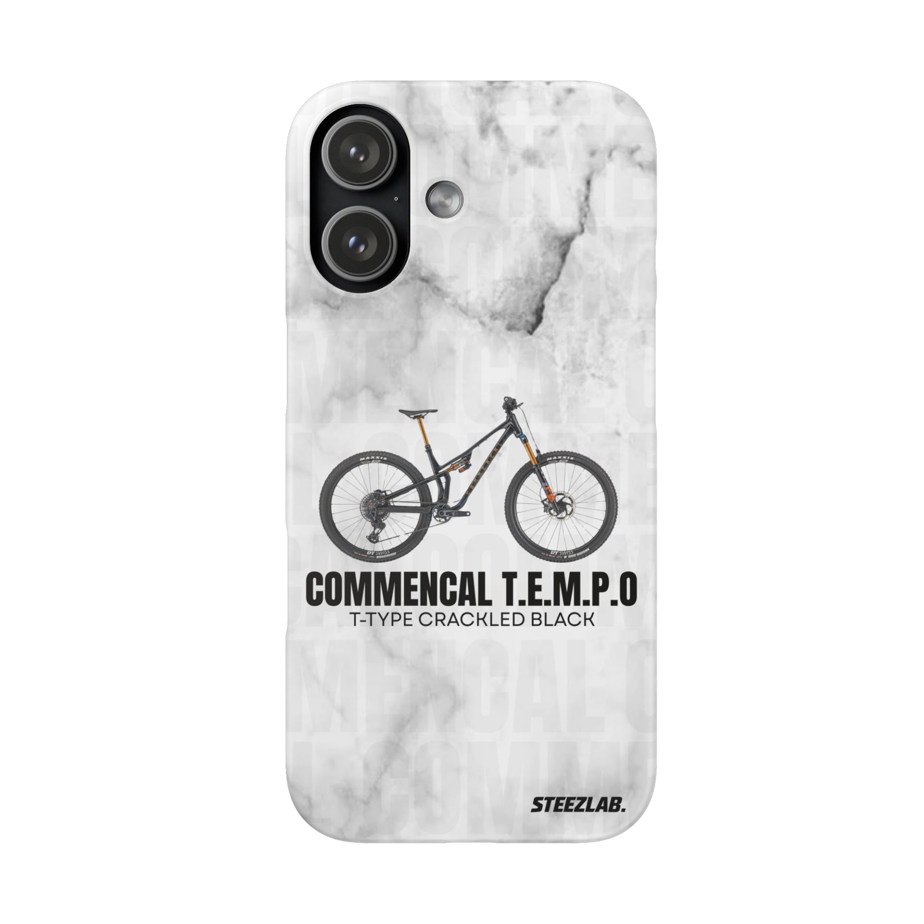 COMMENCAL T.E.M.P.O. T-TYPE CRACKLED BLACK