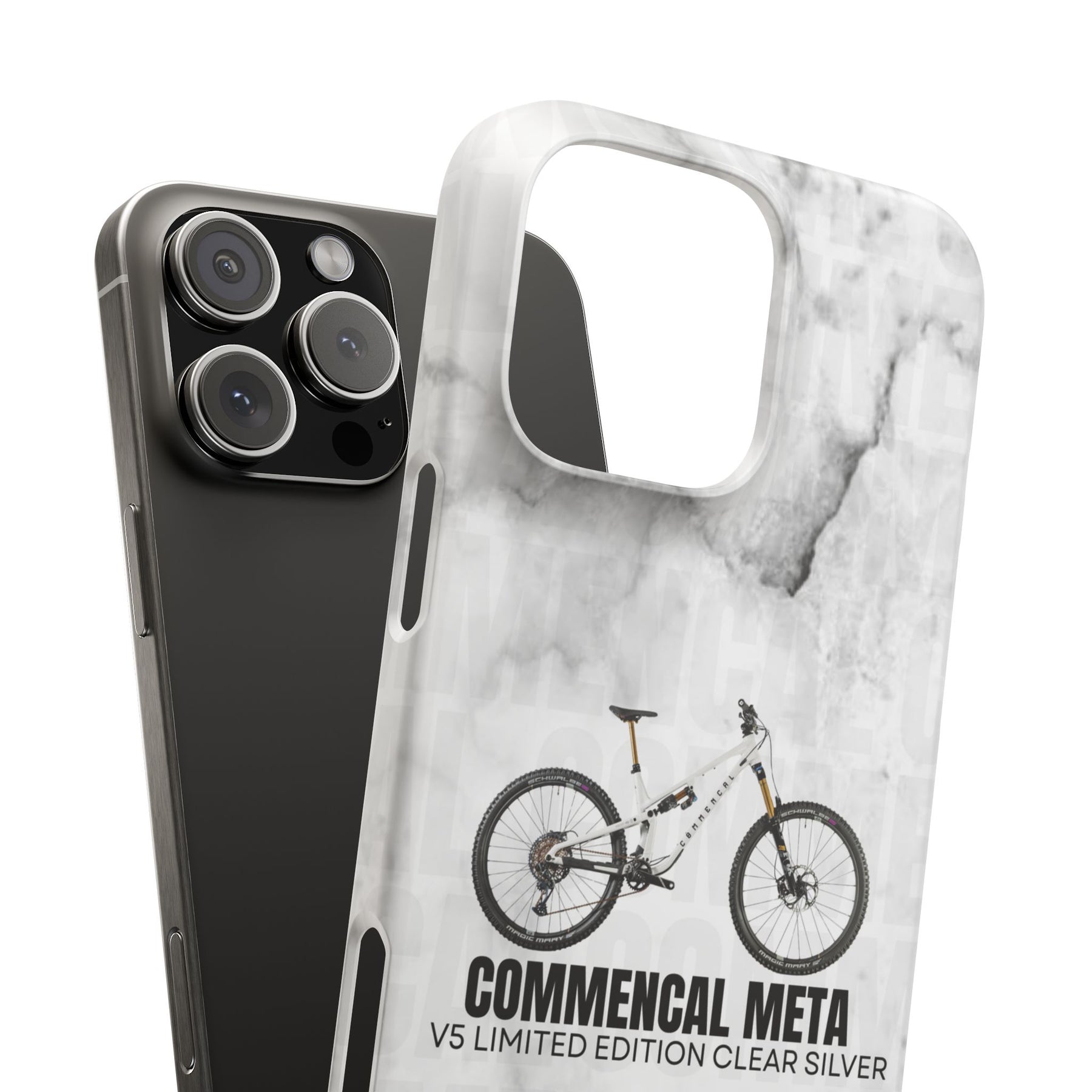 COMMENCAL META V5 LIMITED EDITION CLEAR SILVER