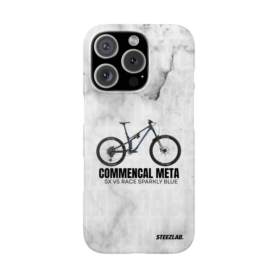 COMMENCAL META SX V5 RACE SPARKLY BLUE