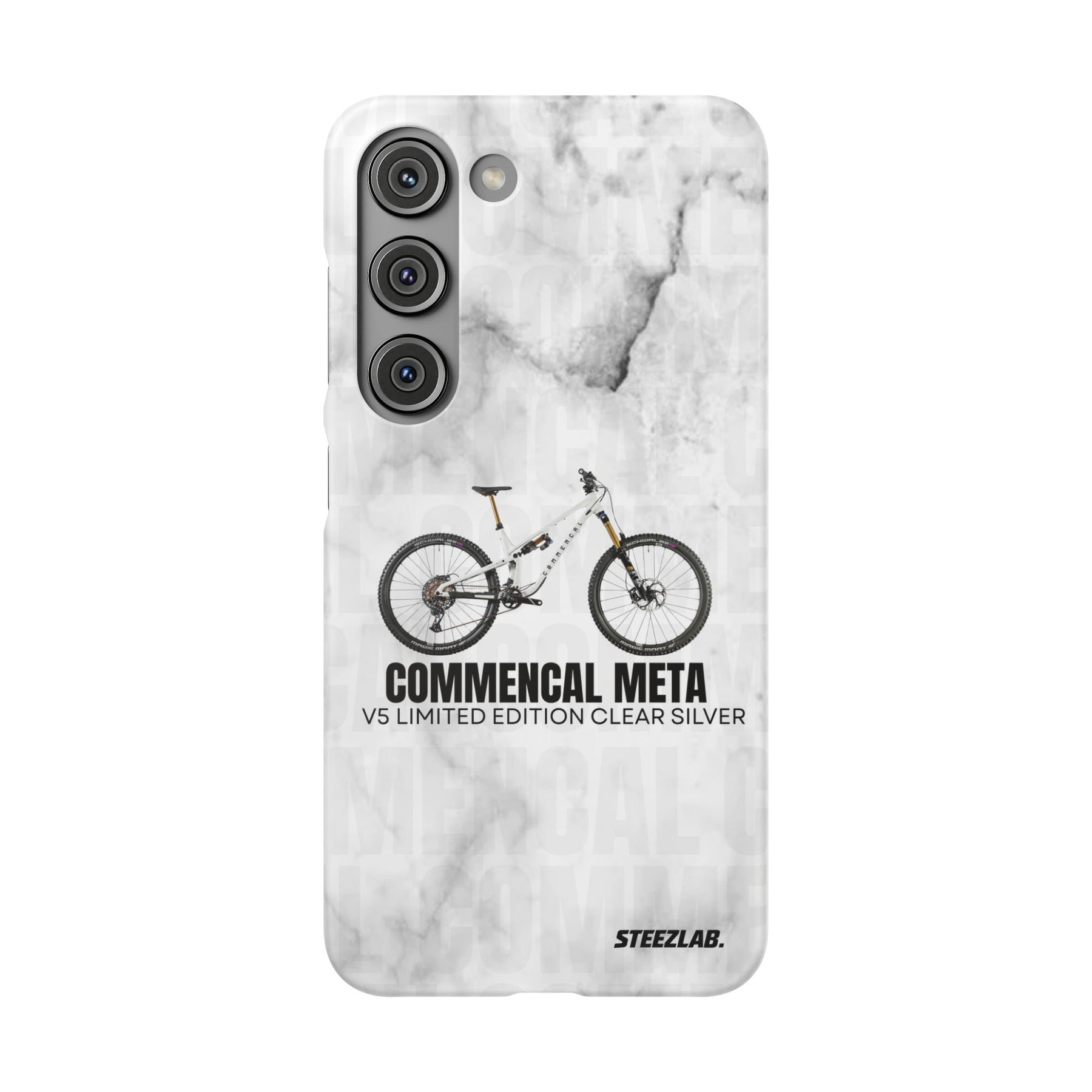 COMMENCAL META V5 LIMITED EDITION CLEAR SILVER