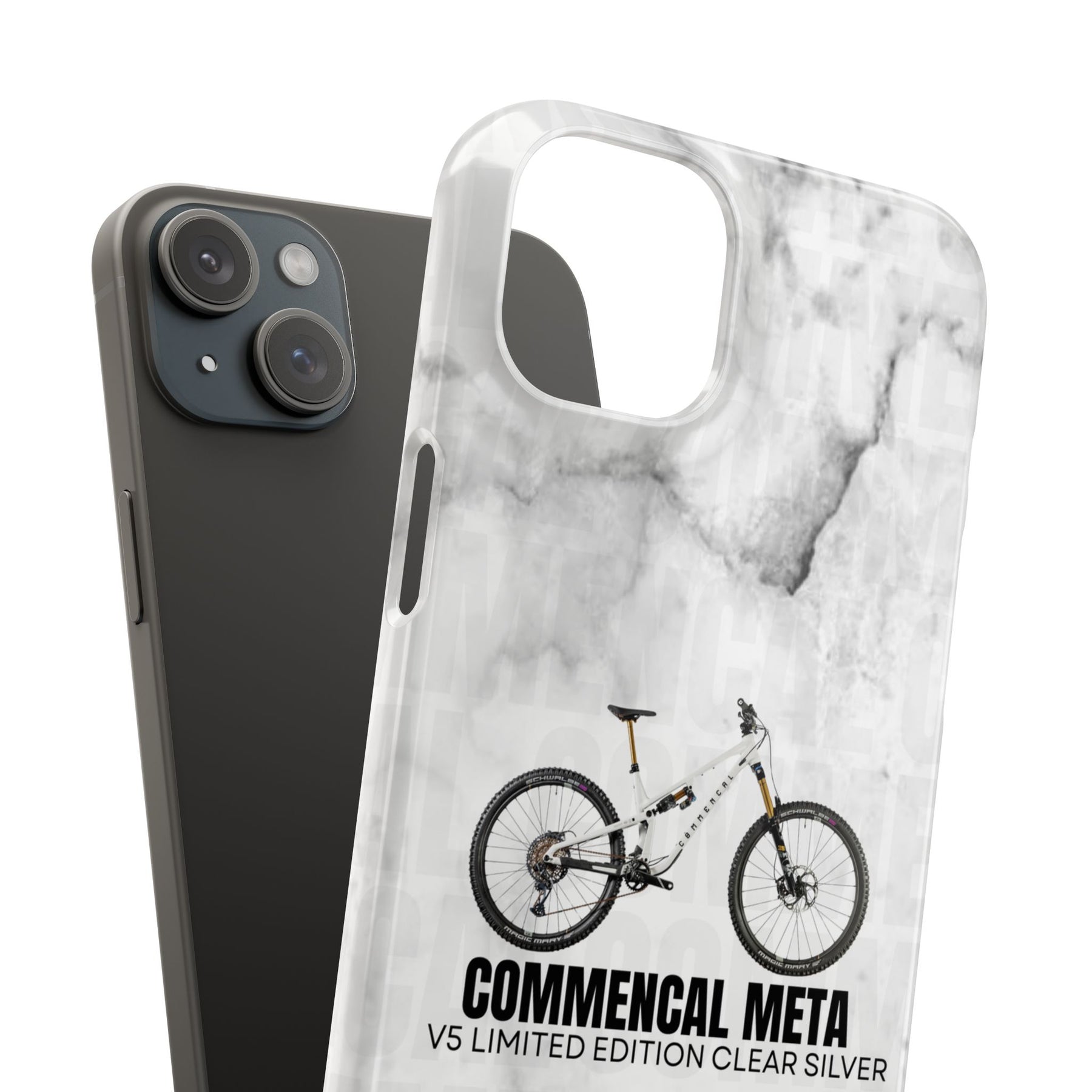 COMMENCAL META V5 LIMITED EDITION CLEAR SILVER