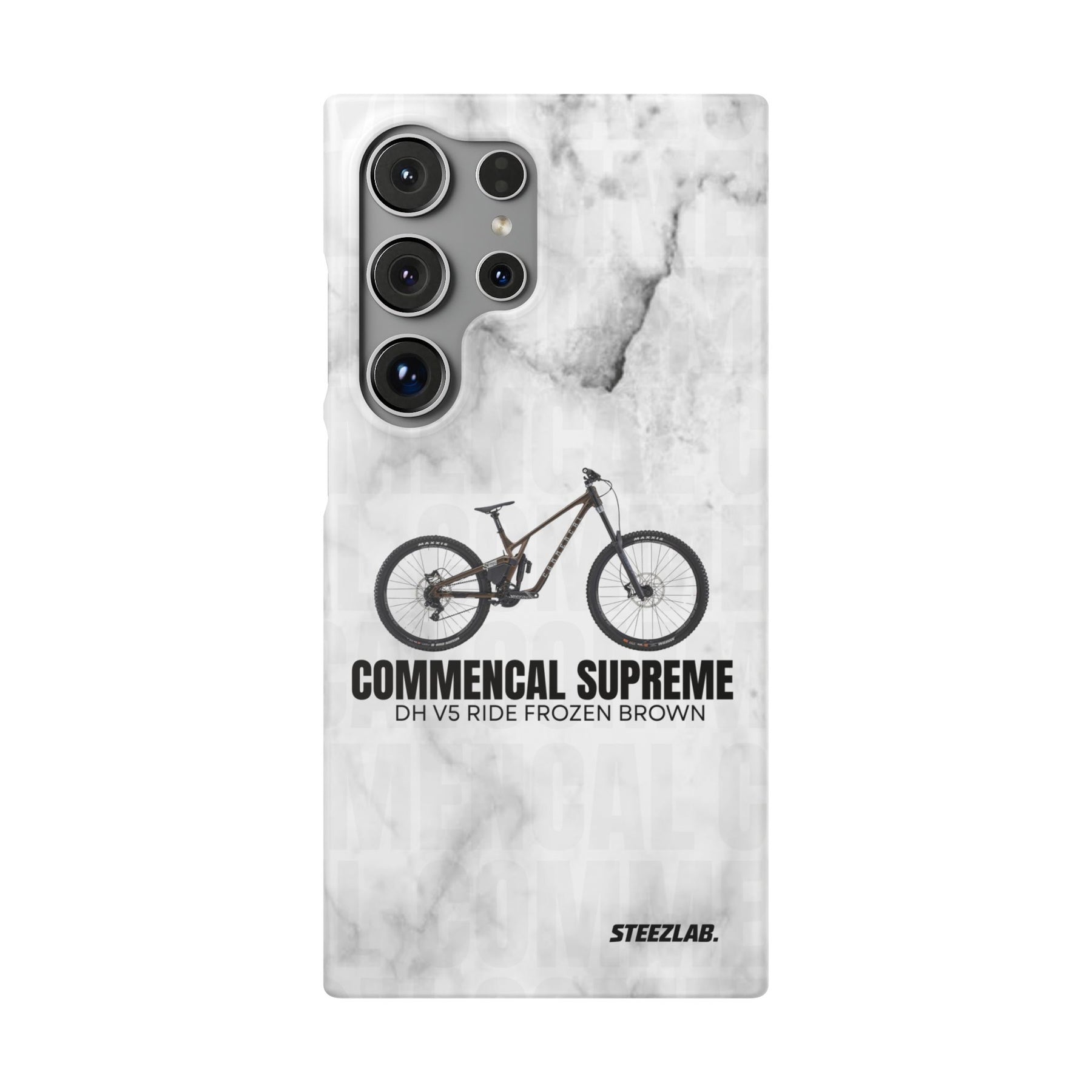 COMMENCAL SUPREME DH V5 RIDE FROZEN BROWN