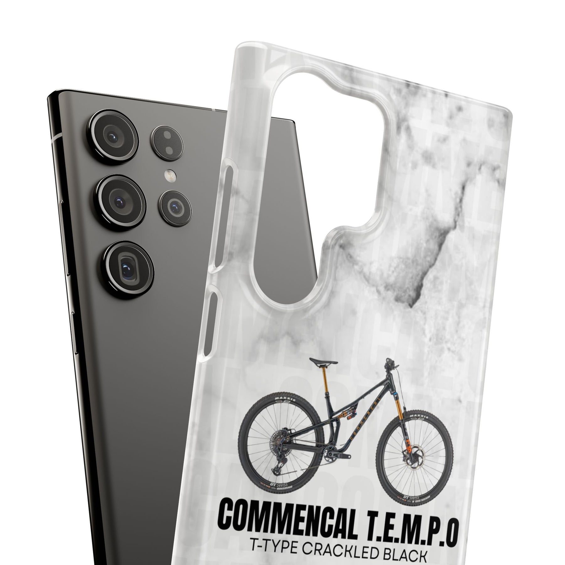 COMMENCAL T.E.M.P.O. T-TYPE CRACKLED BLACK