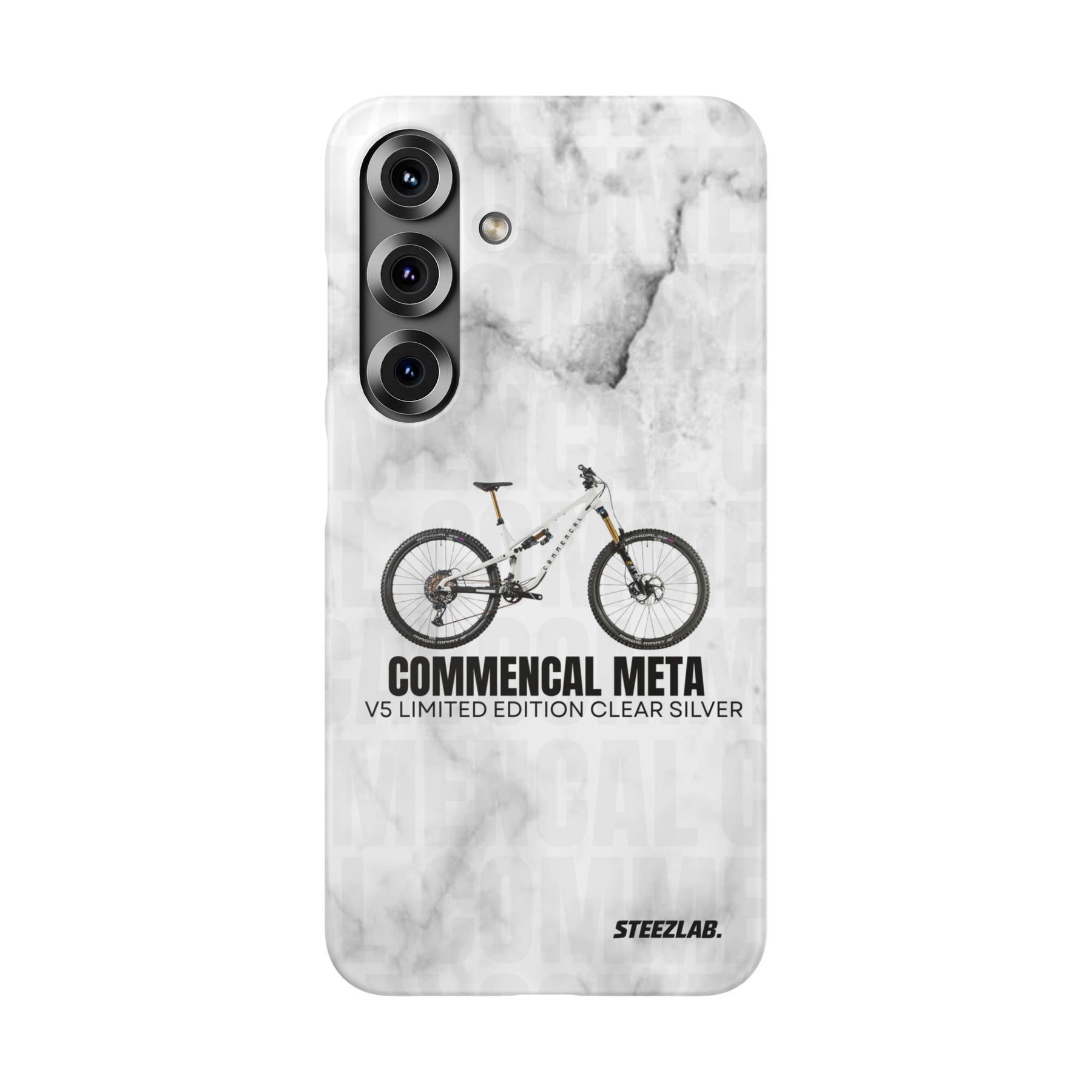 COMMENCAL META V5 LIMITED EDITION CLEAR SILVER