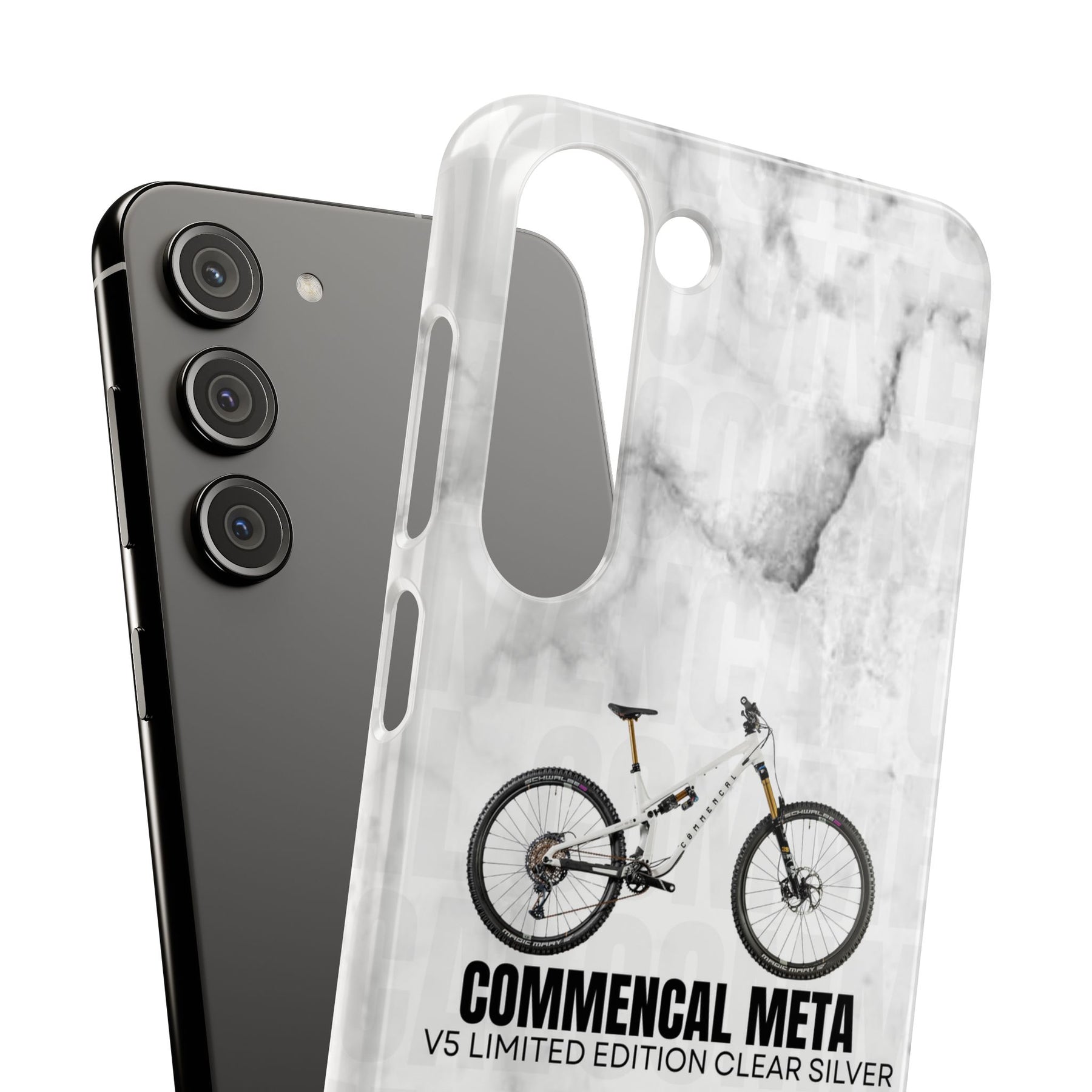COMMENCAL META V5 LIMITED EDITION CLEAR SILVER
