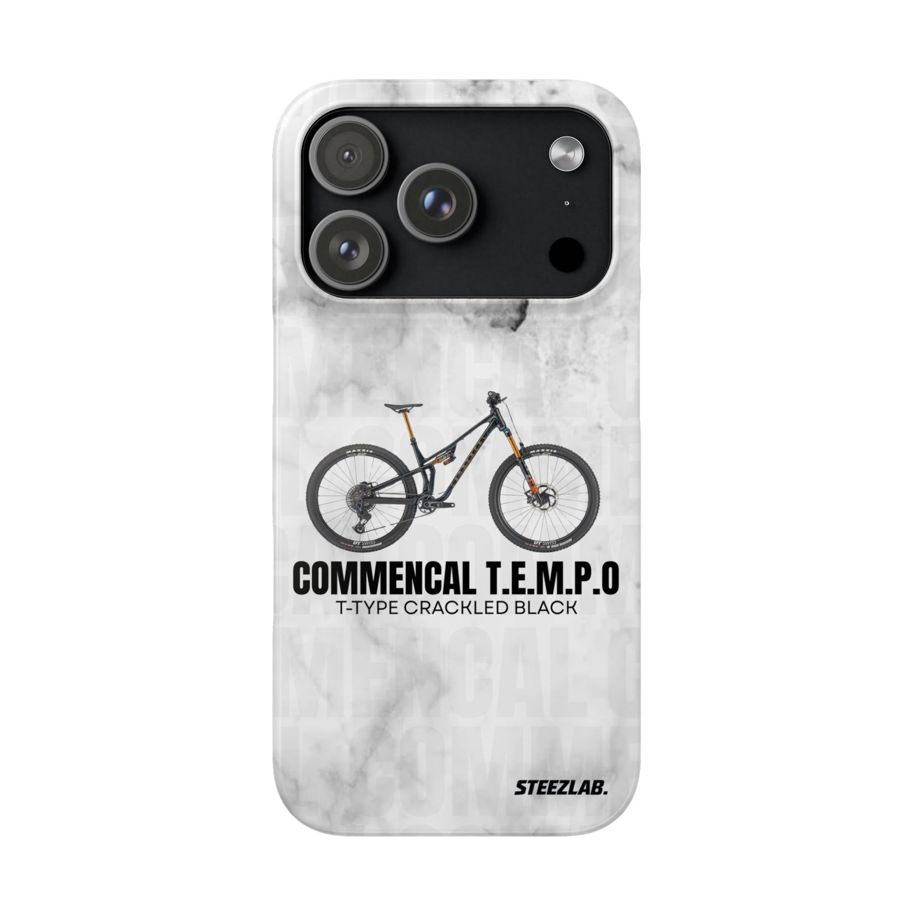 COMMENCAL T.E.M.P.O. T-TYPE CRACKLED BLACK