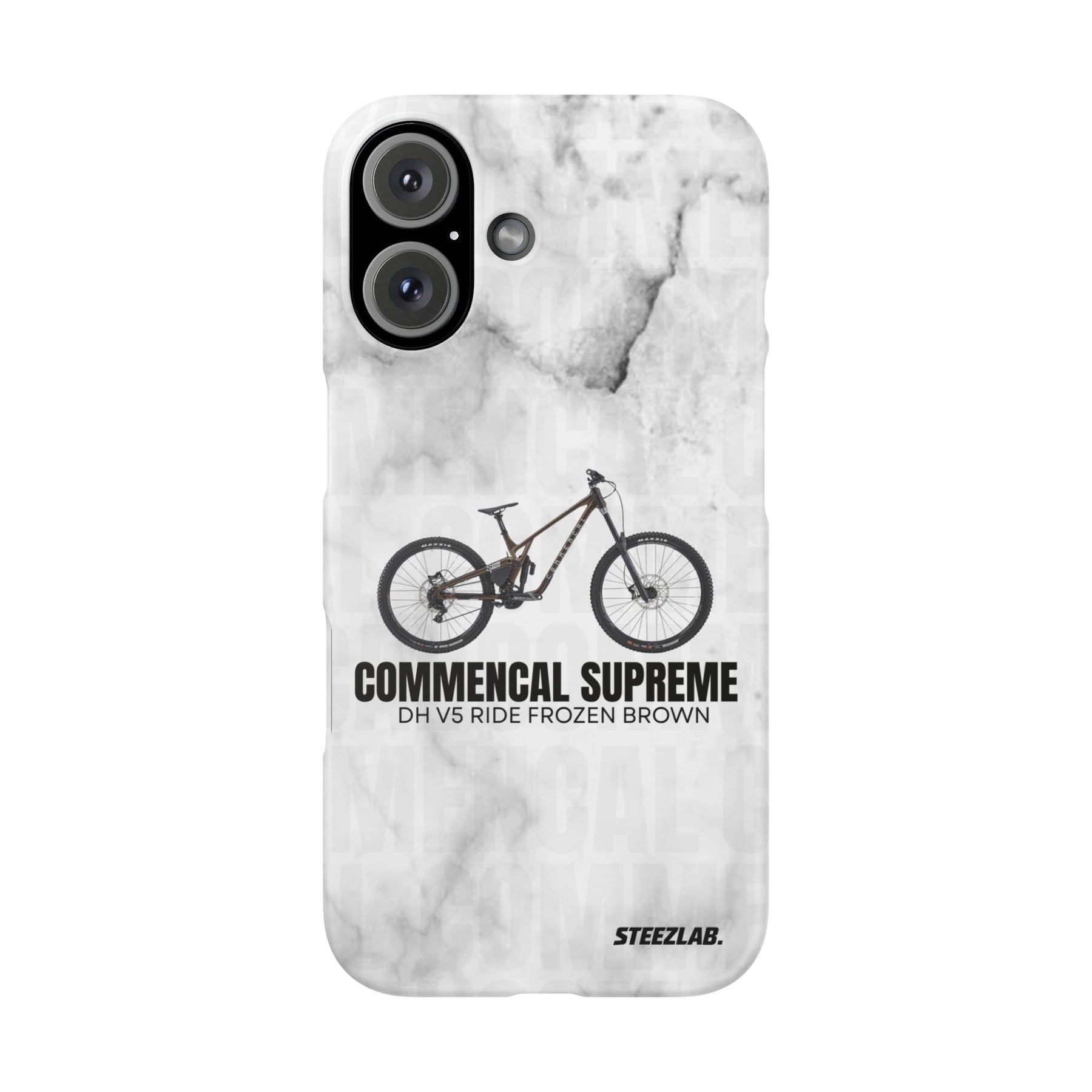 COMMENCAL SUPREME DH V5 RIDE FROZEN BROWN
