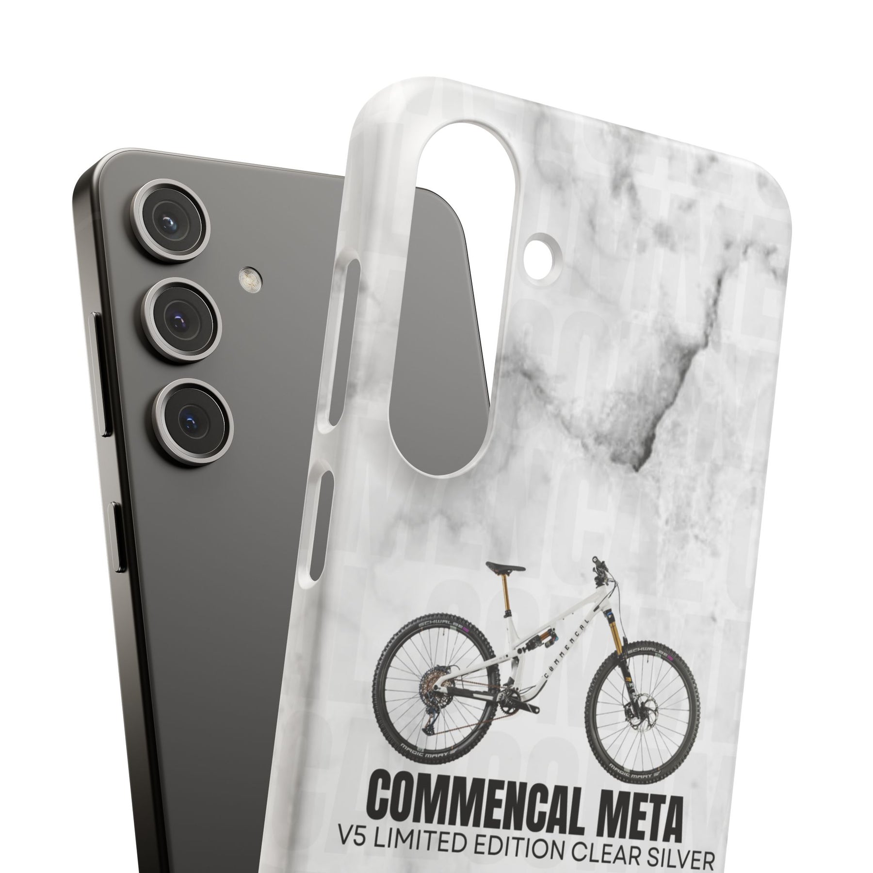 COMMENCAL META V5 LIMITED EDITION CLEAR SILVER
