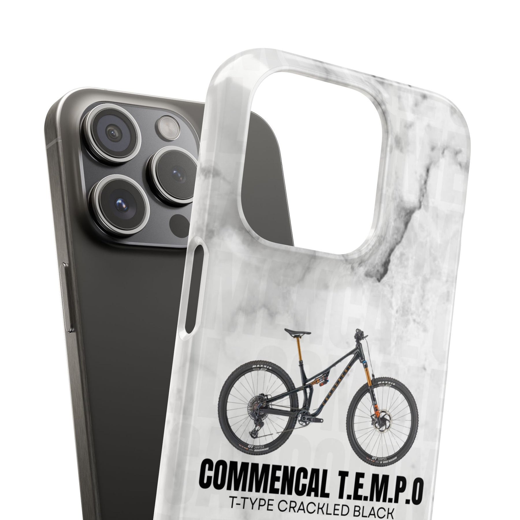 COMMENCAL T.E.M.P.O. T-TYPE CRACKLED BLACK