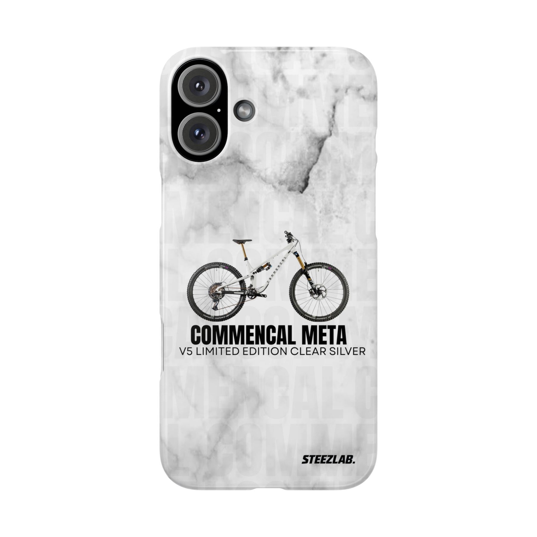 COMMENCAL META V5 LIMITED EDITION CLEAR SILVER