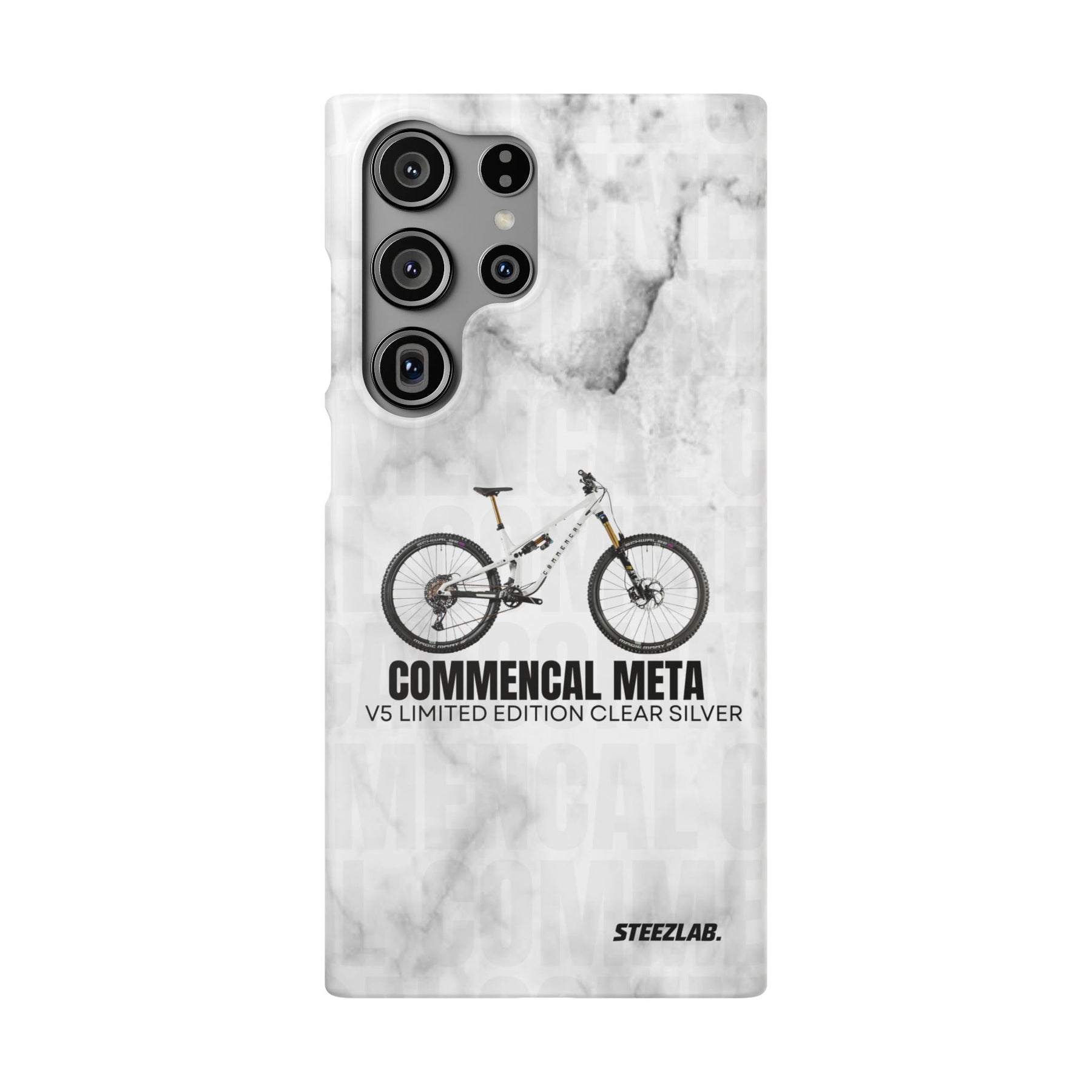 COMMENCAL META V5 LIMITED EDITION CLEAR SILVER
