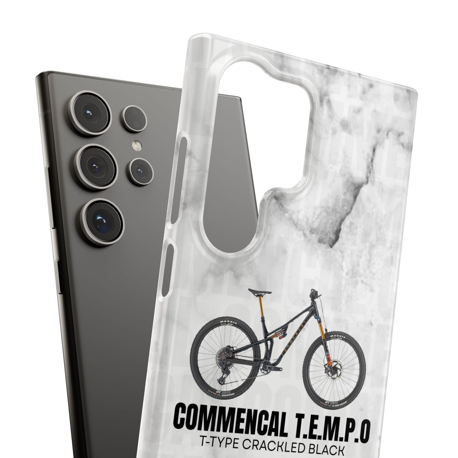 COMMENCAL T.E.M.P.O. T-TYPE CRACKLED BLACK