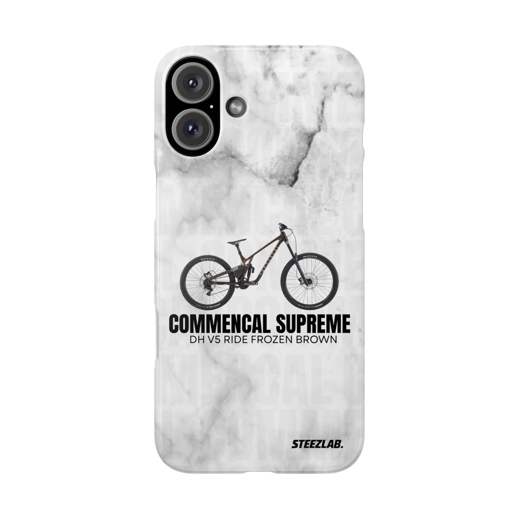 COMMENCAL SUPREME DH V5 RIDE FROZEN BROWN
