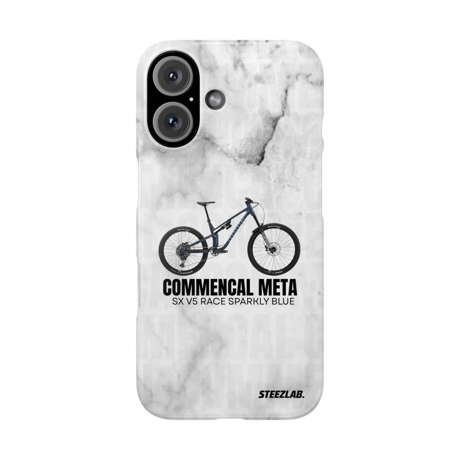 COMMENCAL META SX V5 RACE SPARKLY BLUE