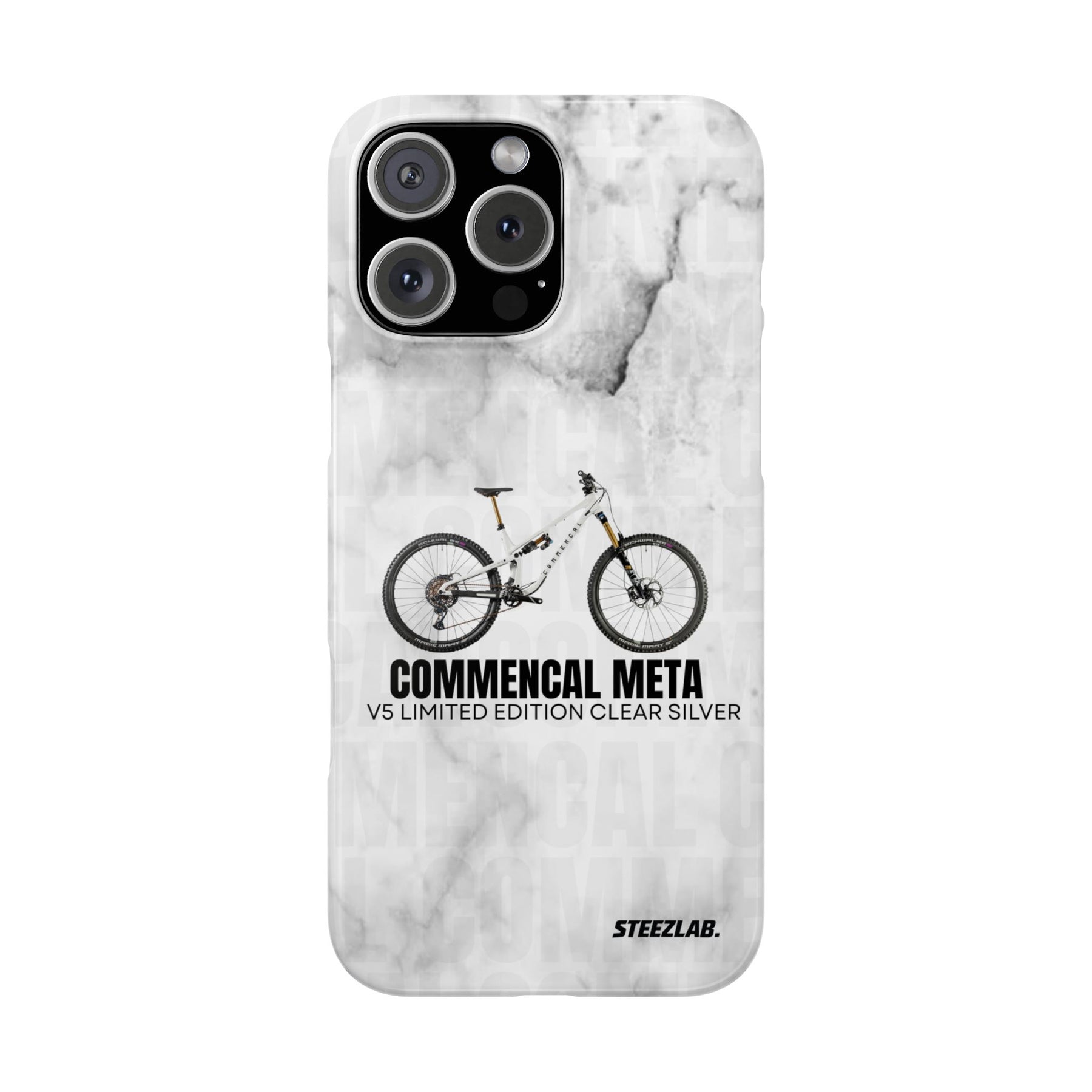 COMMENCAL META V5 LIMITED EDITION CLEAR SILVER