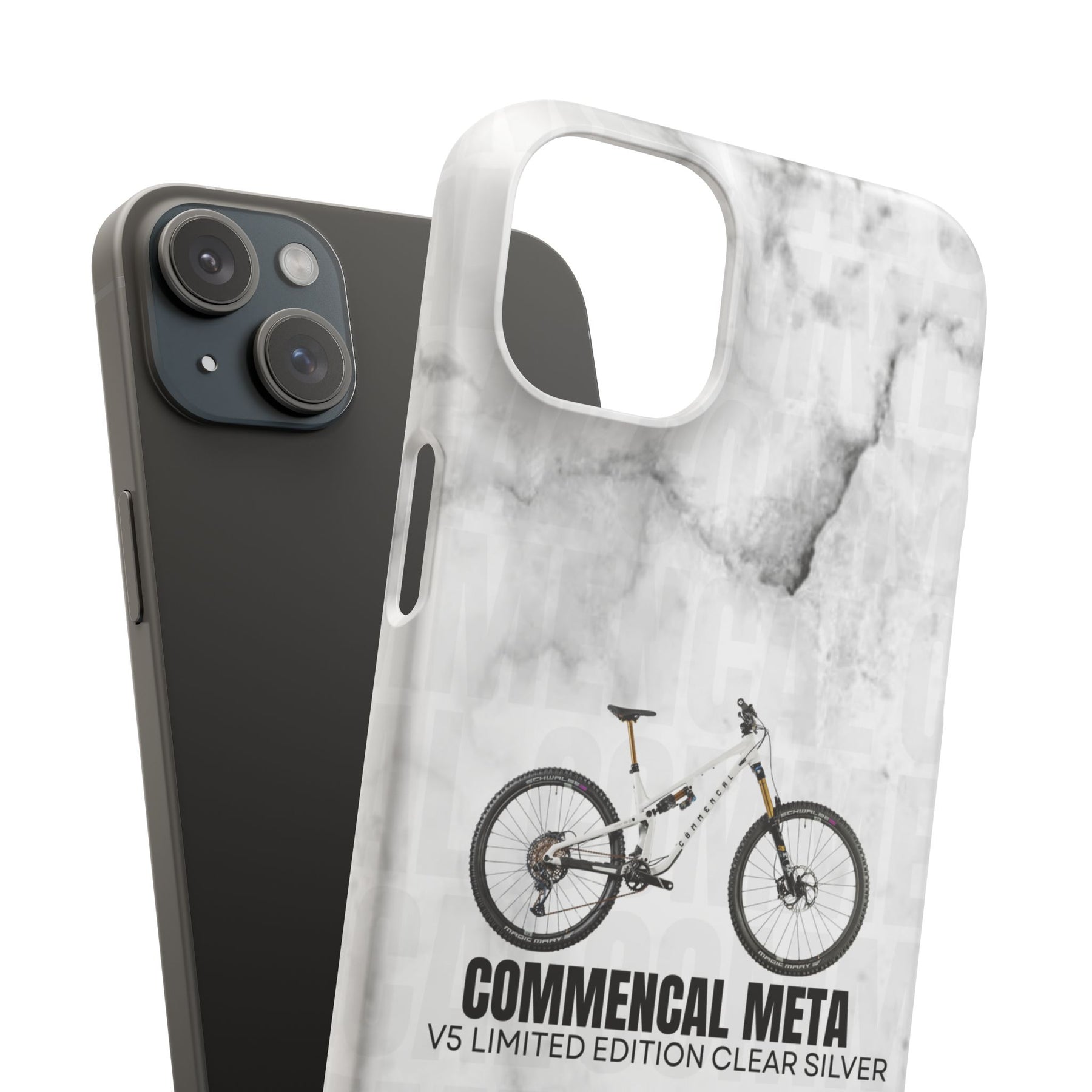 COMMENCAL META V5 LIMITED EDITION CLEAR SILVER