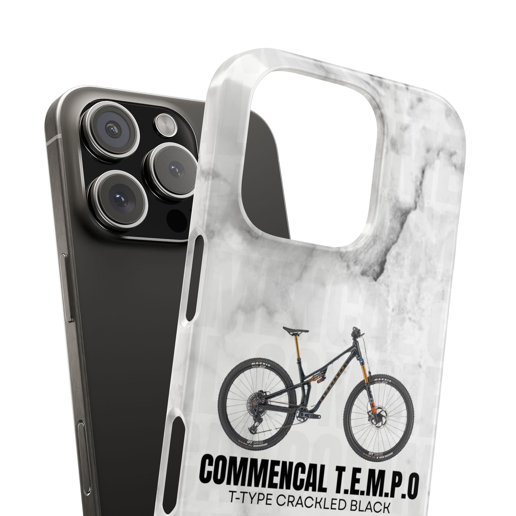 COMMENCAL T.E.M.P.O. T-TYPE CRACKLED BLACK