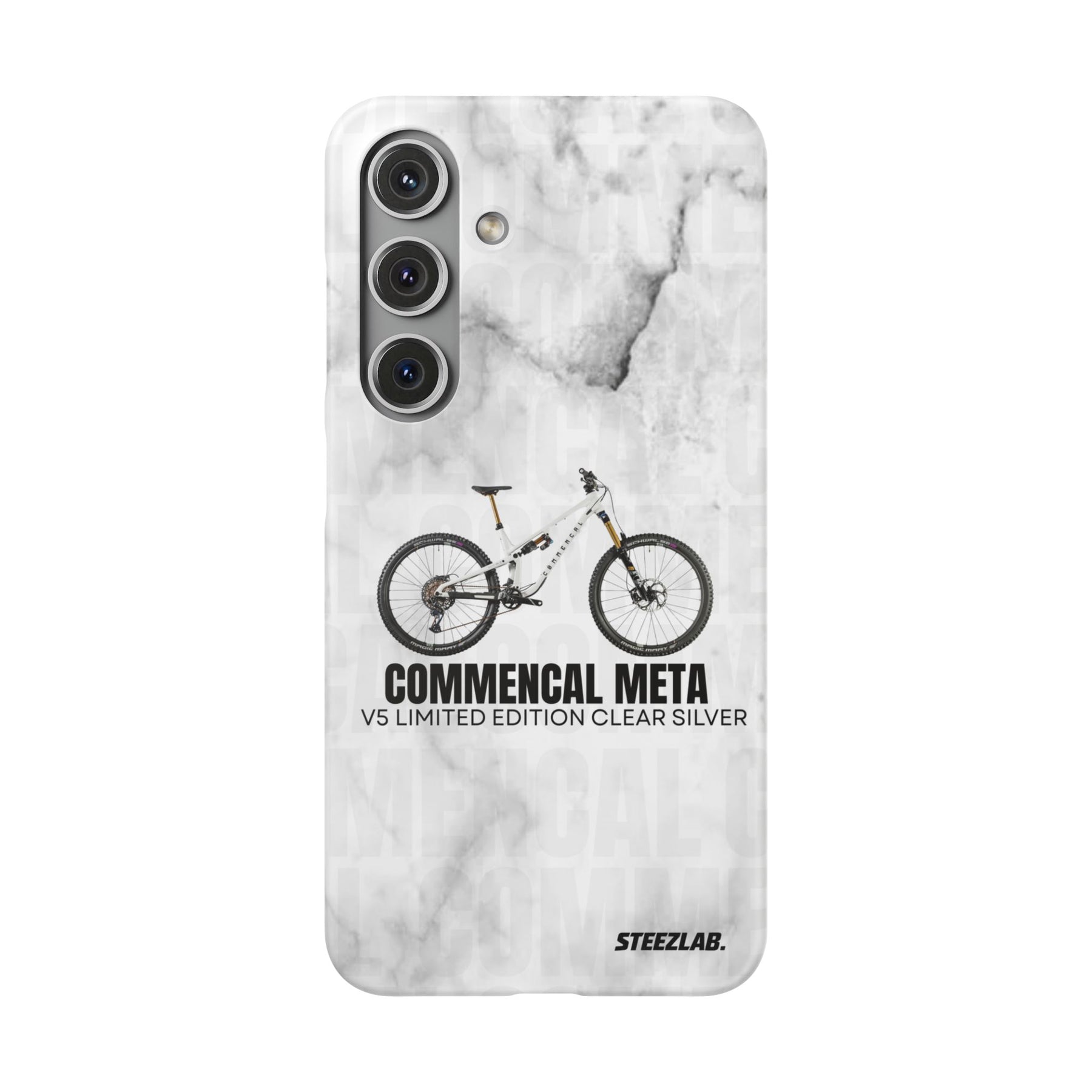 COMMENCAL META V5 LIMITED EDITION CLEAR SILVER