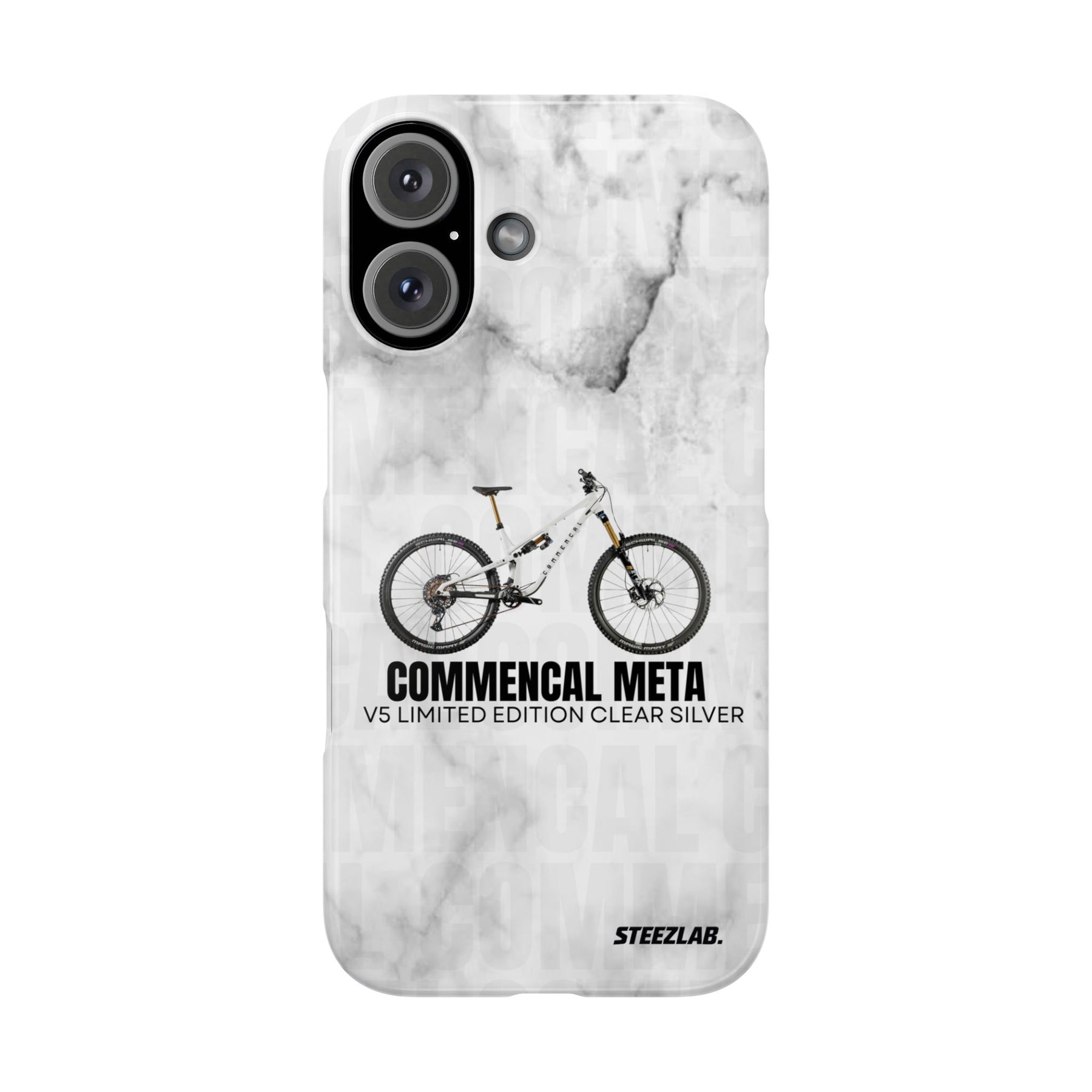COMMENCAL META V5 LIMITED EDITION CLEAR SILVER