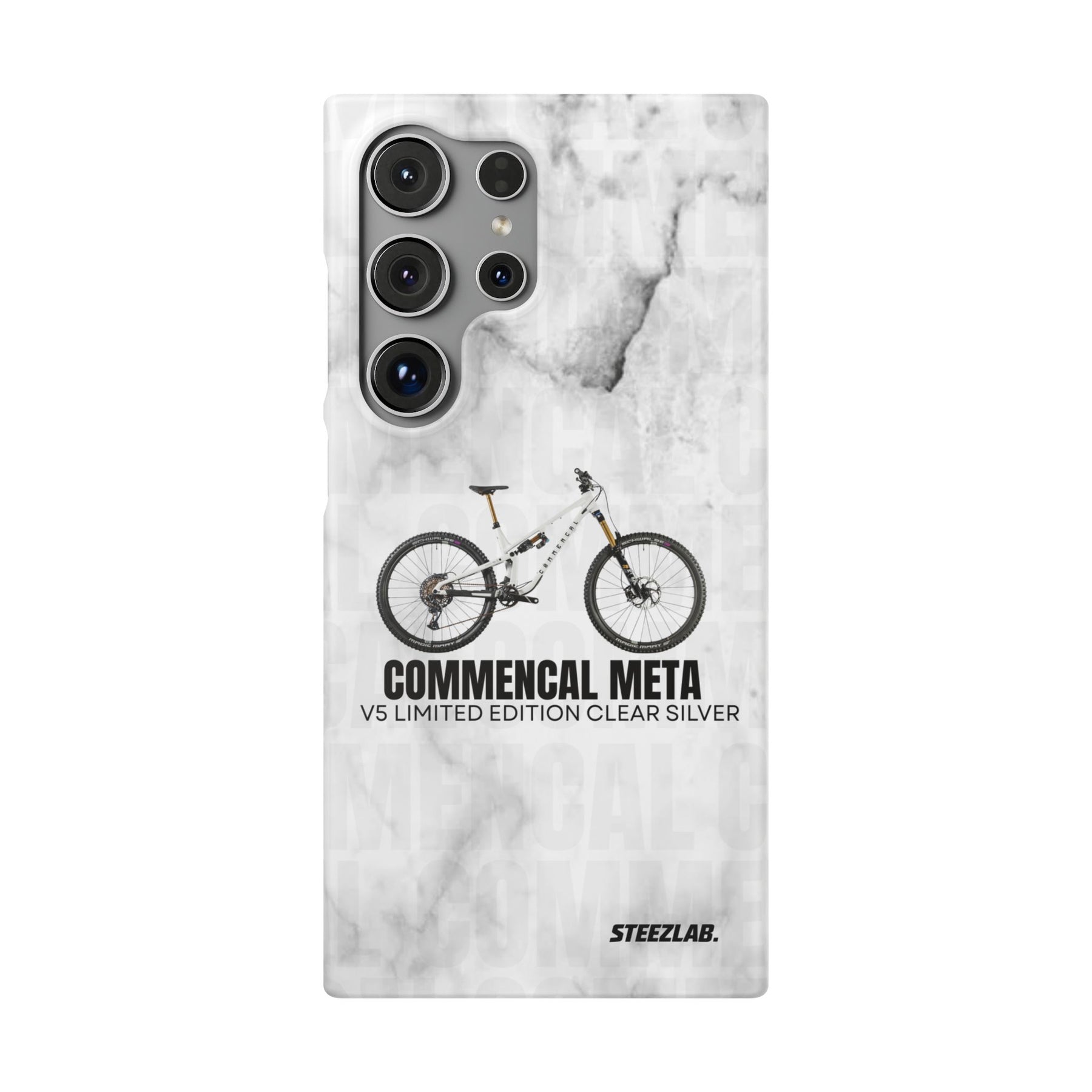COMMENCAL META V5 LIMITED EDITION CLEAR SILVER