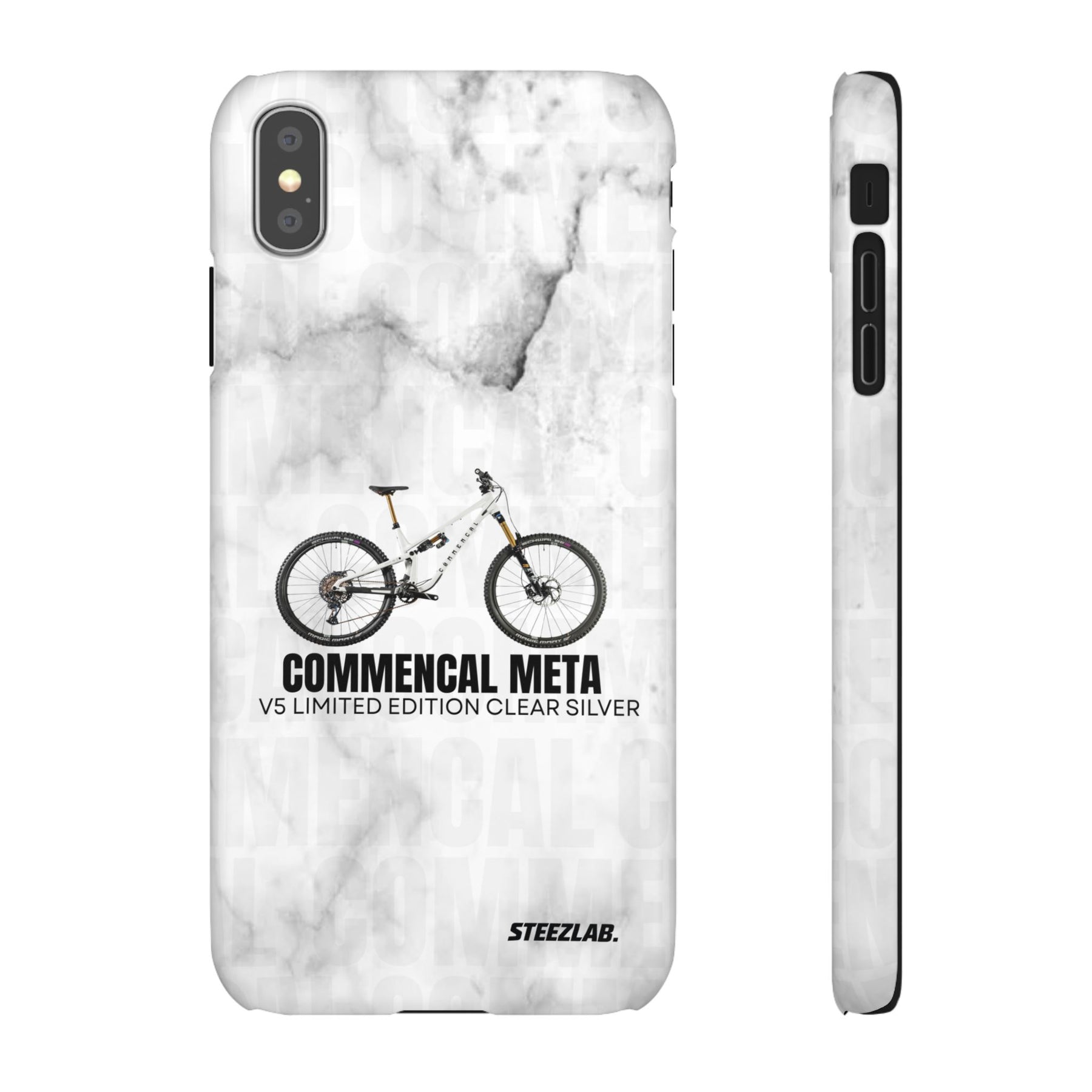 COMMENCAL META V5 LIMITED EDITION CLEAR SILVER