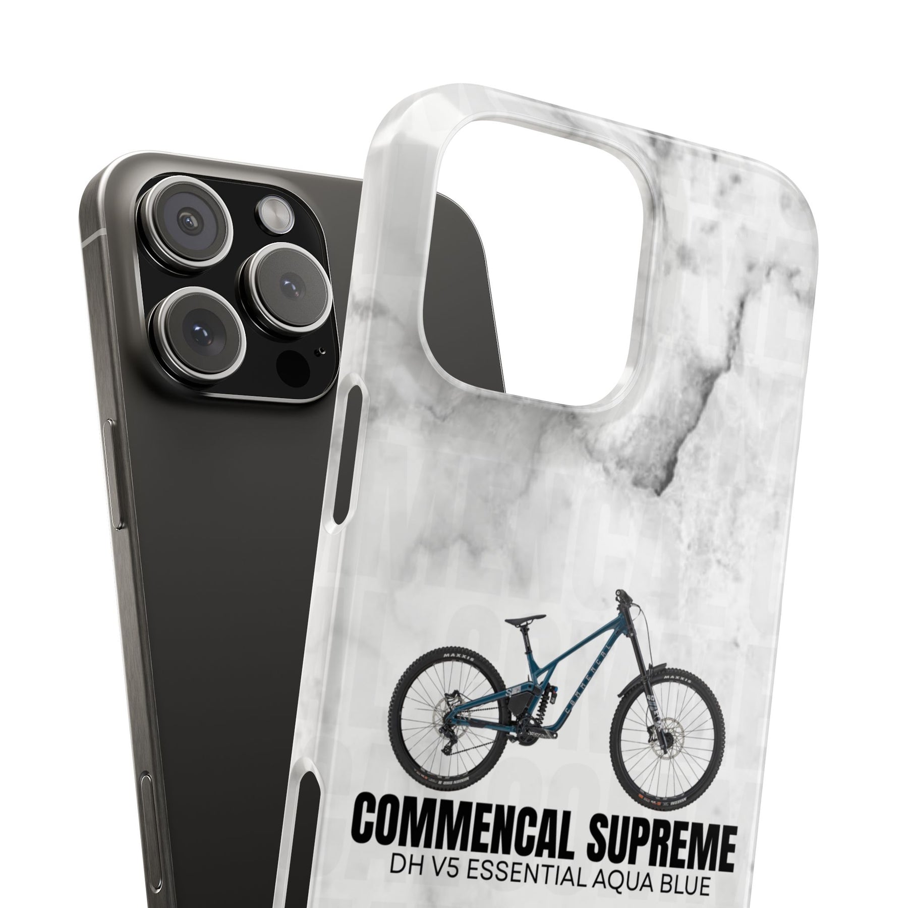 COMMENCAL SUPREME DH V5 ESSENTIAL AQUA BLUE