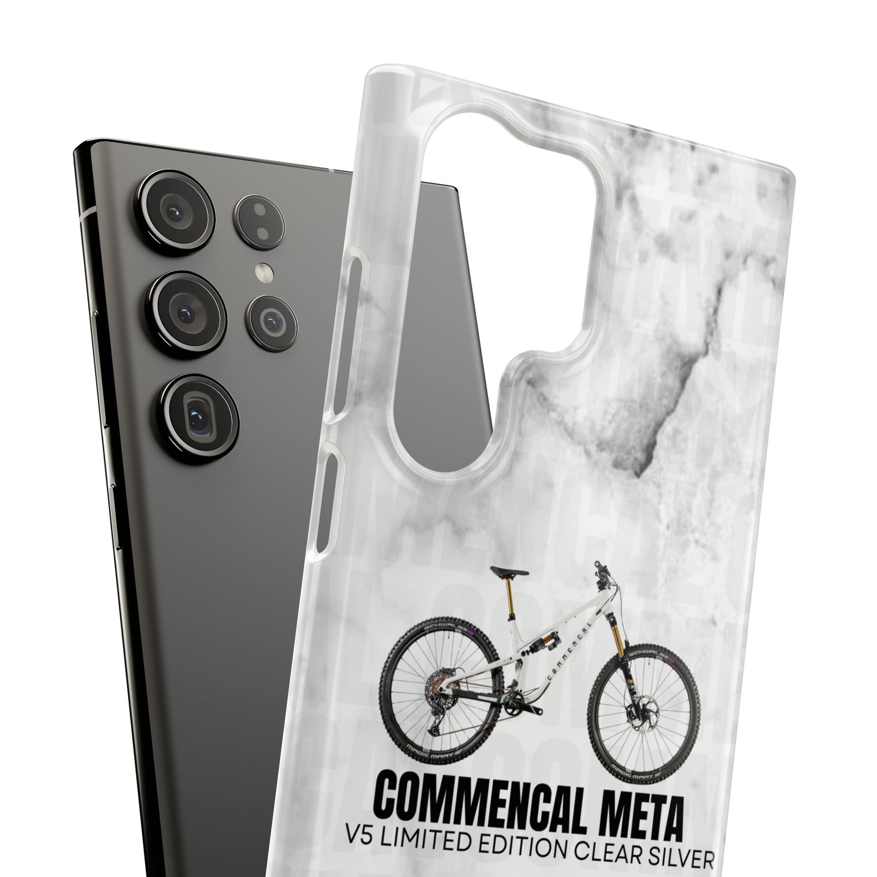 COMMENCAL META V5 LIMITED EDITION CLEAR SILVER