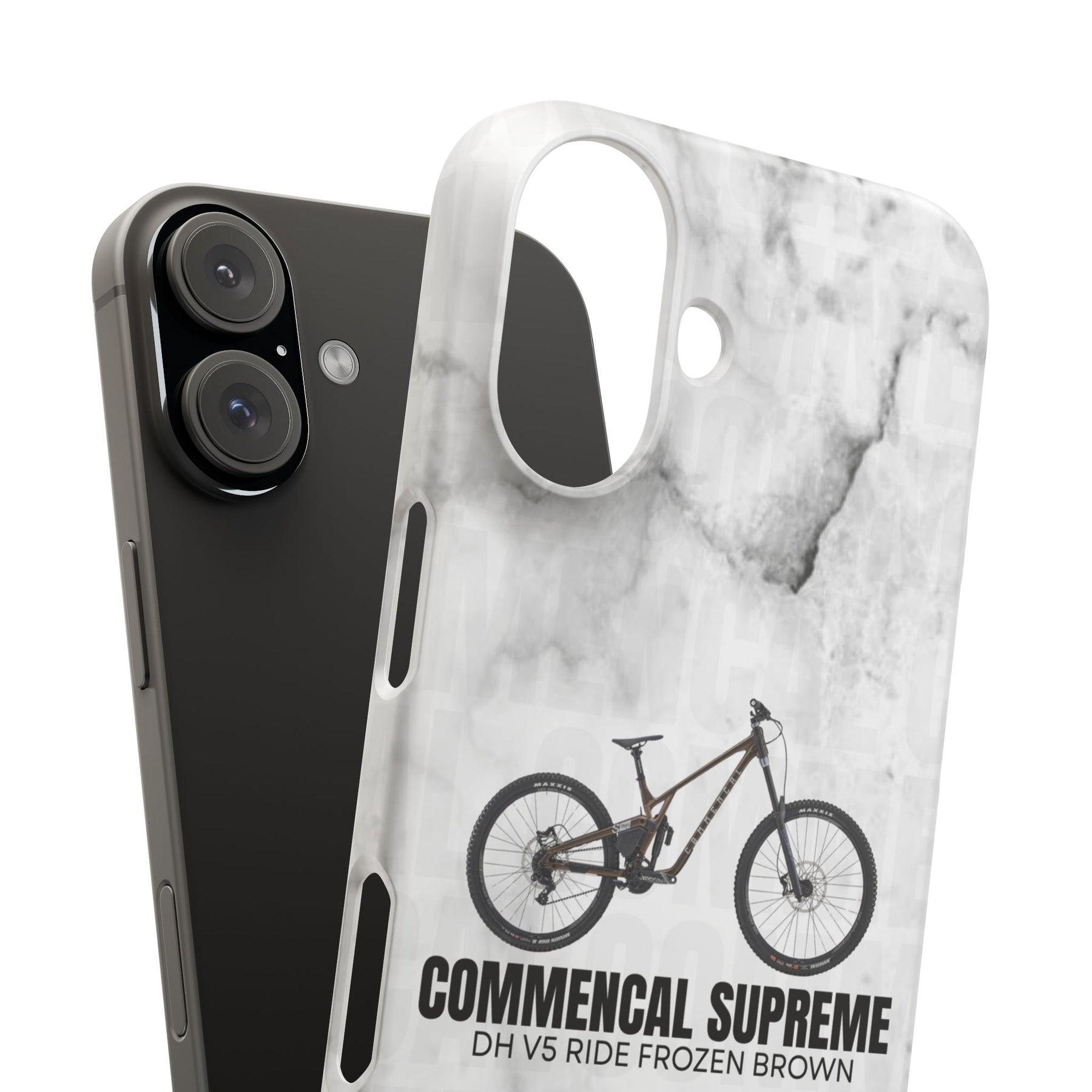 COMMENCAL SUPREME DH V5 RIDE FROZEN BROWN