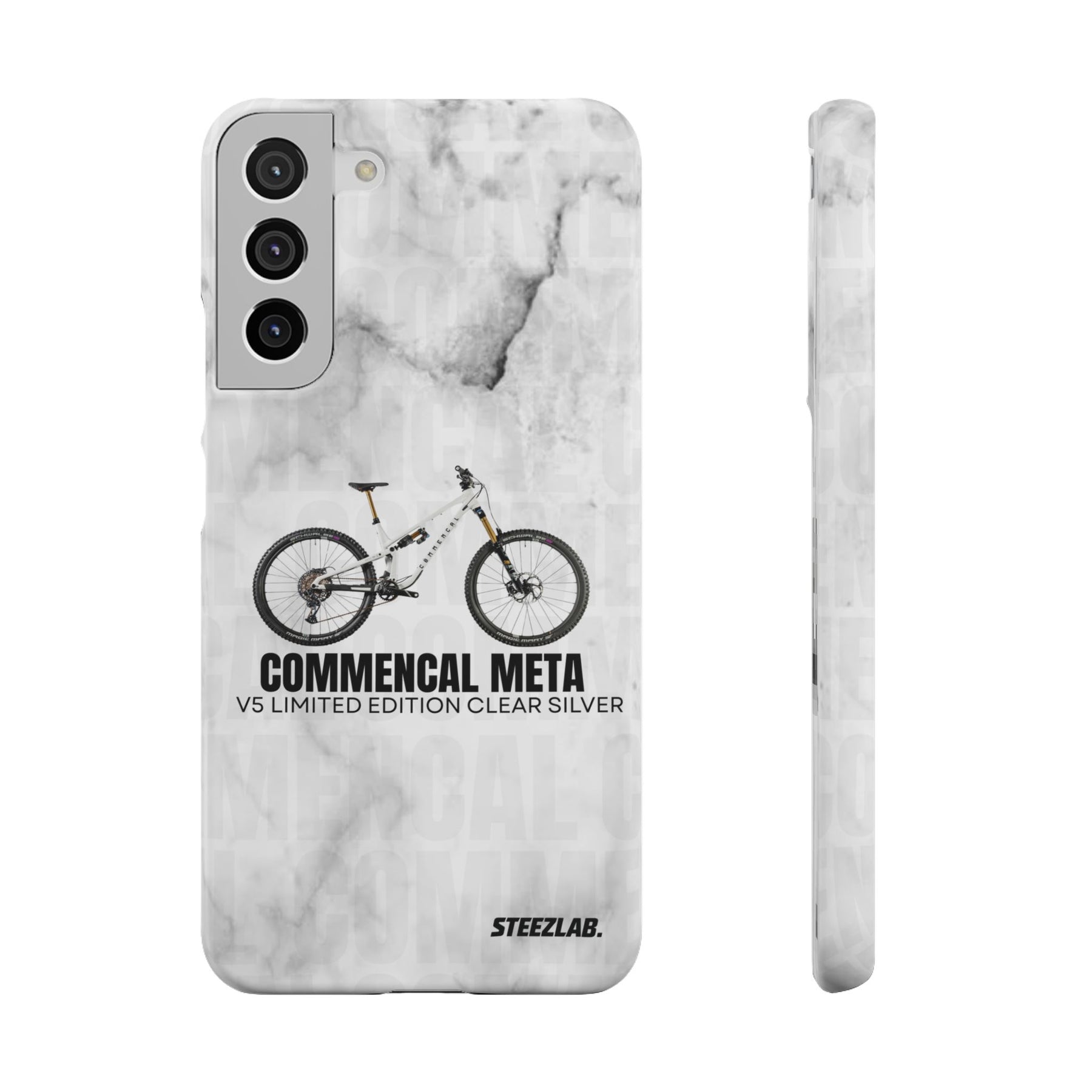 COMMENCAL META V5 LIMITED EDITION CLEAR SILVER