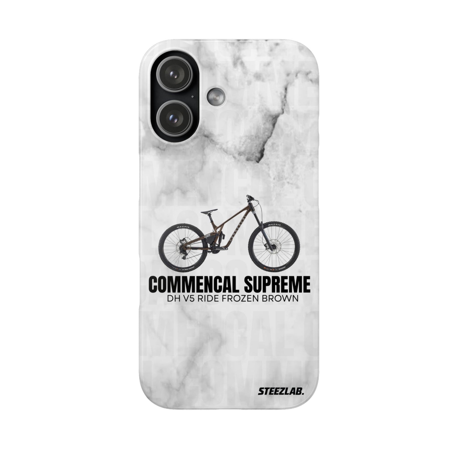 COMMENCAL SUPREME DH V5 RIDE FROZEN BROWN