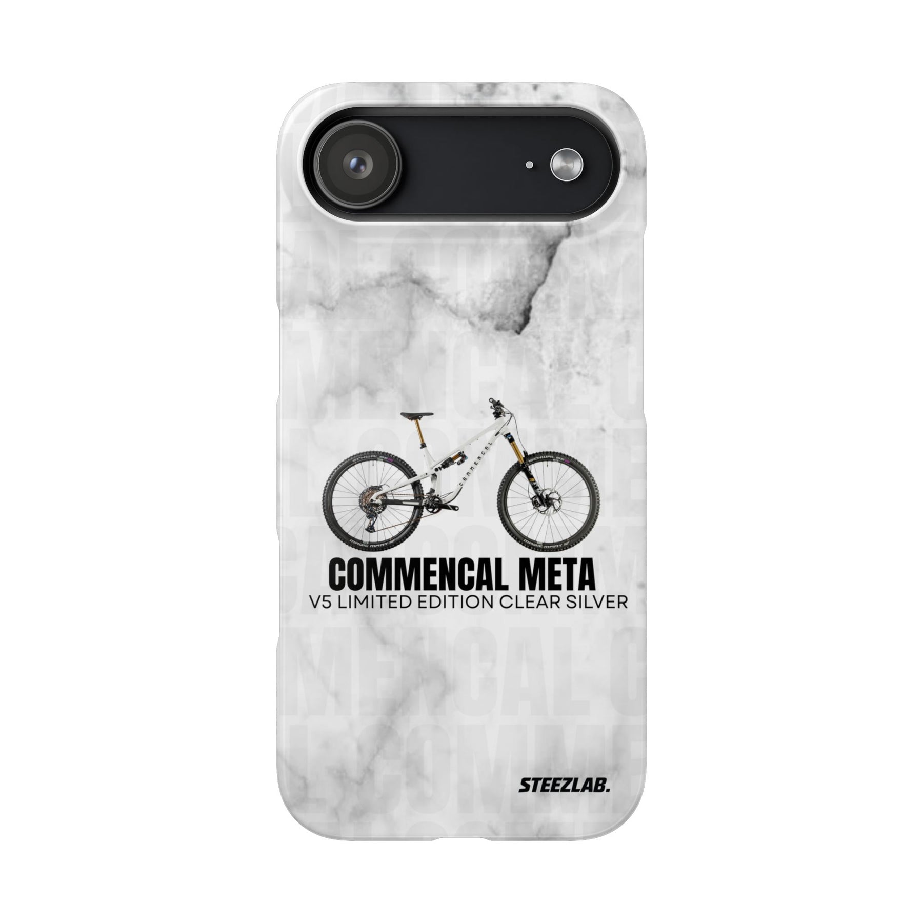 COMMENCAL META V5 LIMITED EDITION CLEAR SILVER