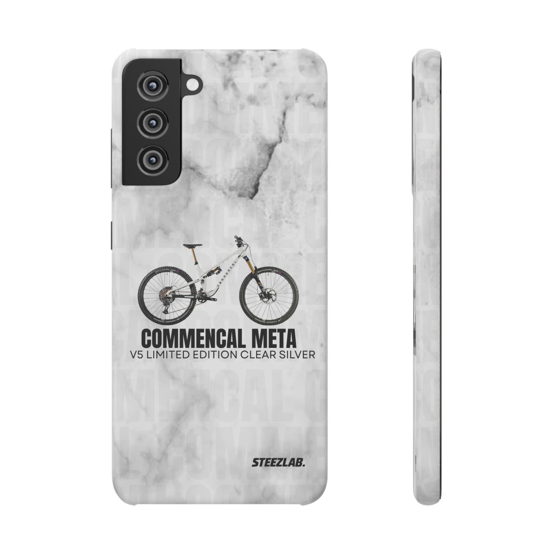 COMMENCAL META V5 LIMITED EDITION CLEAR SILVER