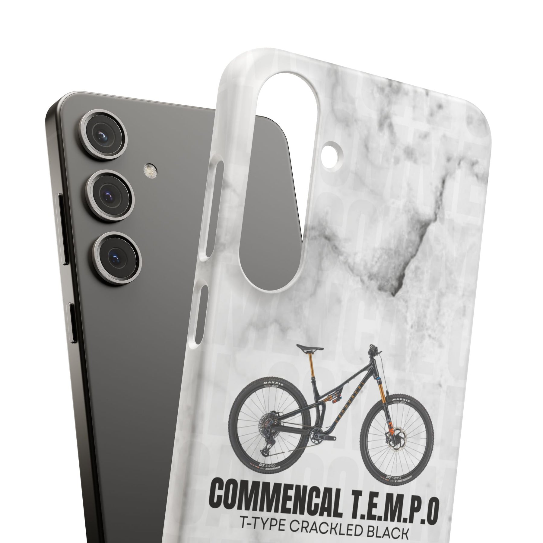 COMMENCAL T.E.M.P.O. T-TYPE CRACKLED BLACK