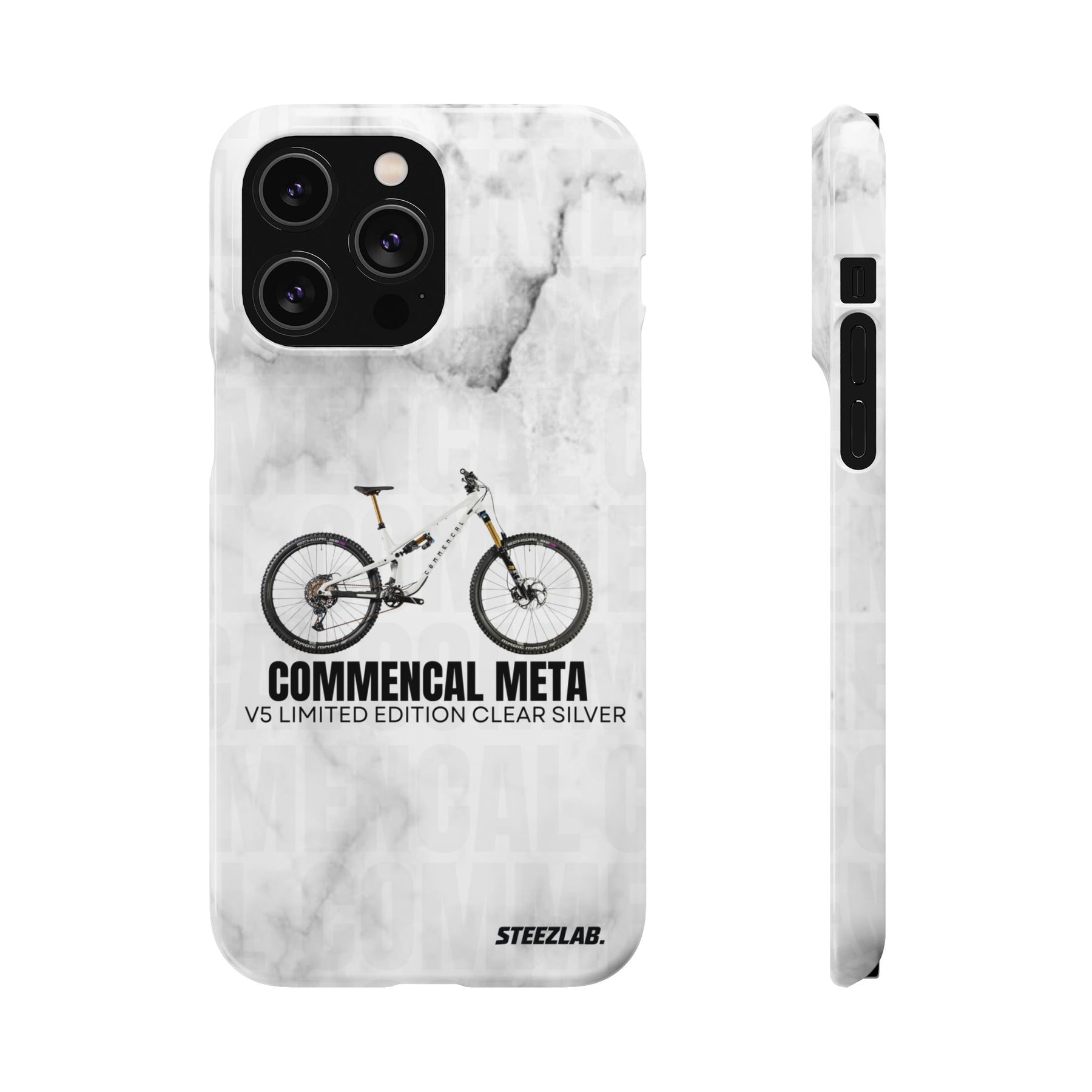 COMMENCAL META V5 LIMITED EDITION CLEAR SILVER
