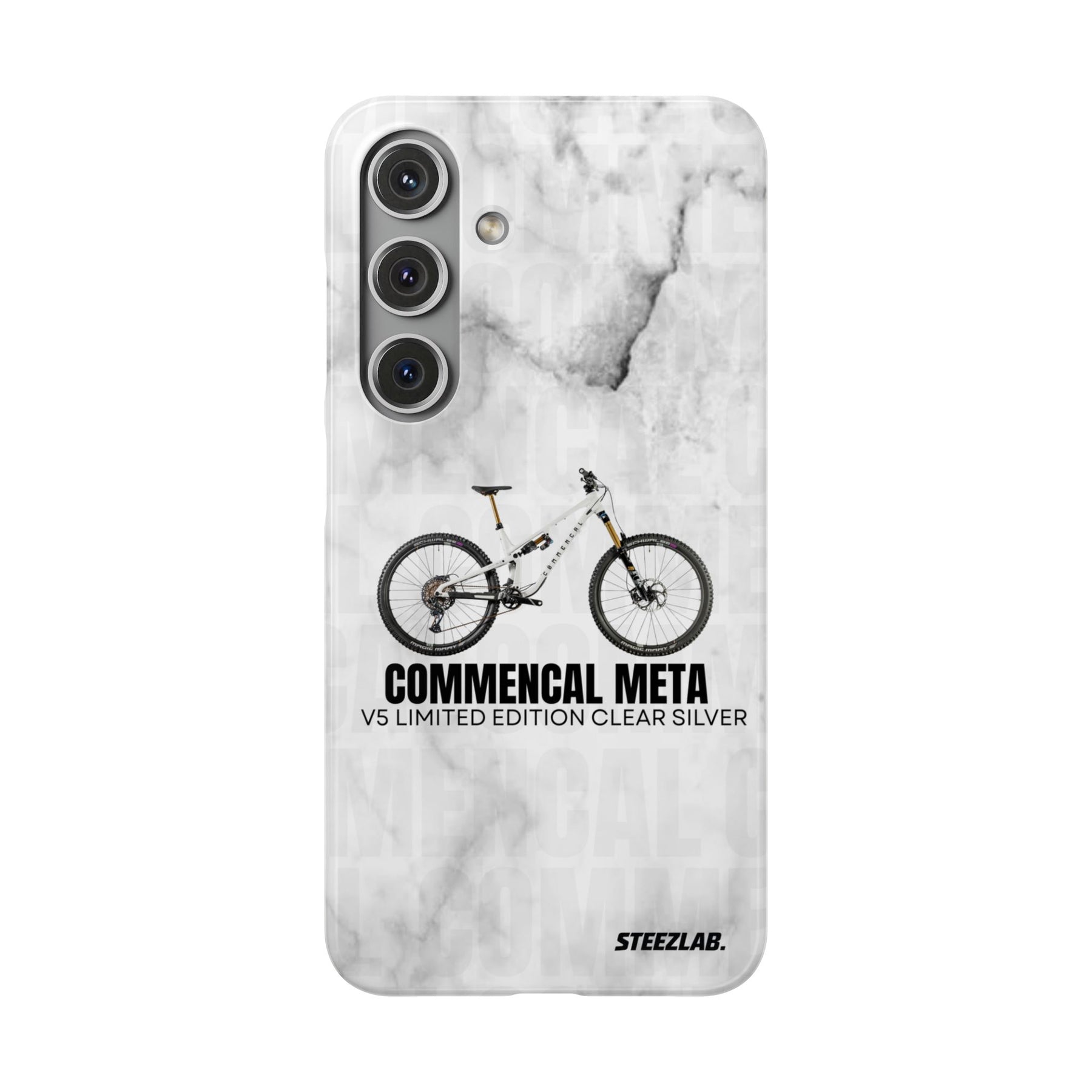 COMMENCAL META V5 LIMITED EDITION CLEAR SILVER