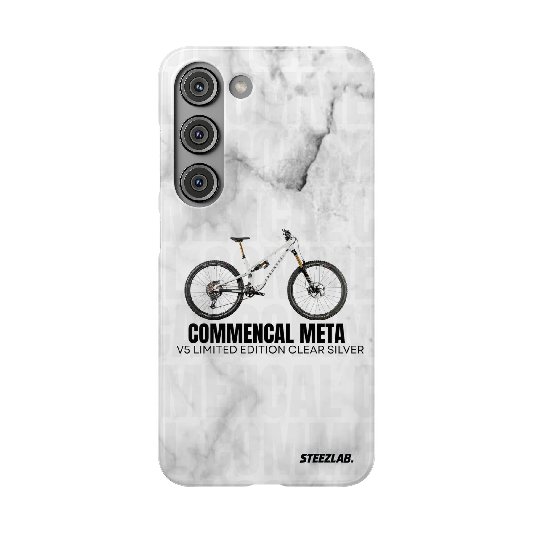 COMMENCAL META V5 LIMITED EDITION CLEAR SILVER