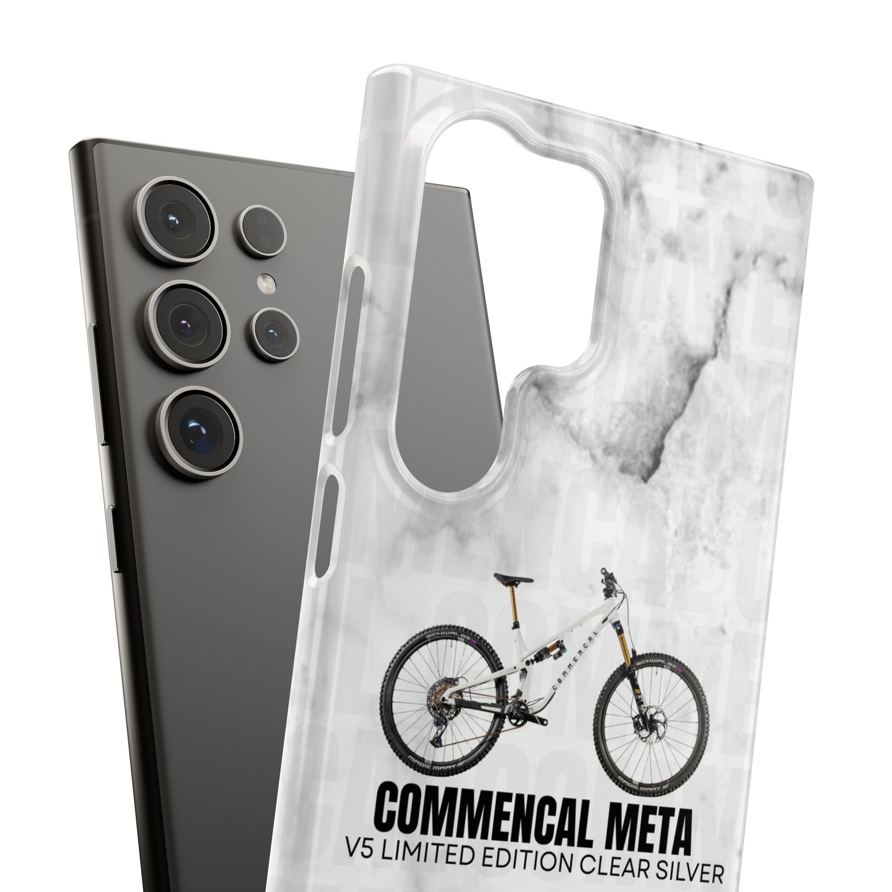 COMMENCAL META V5 LIMITED EDITION CLEAR SILVER