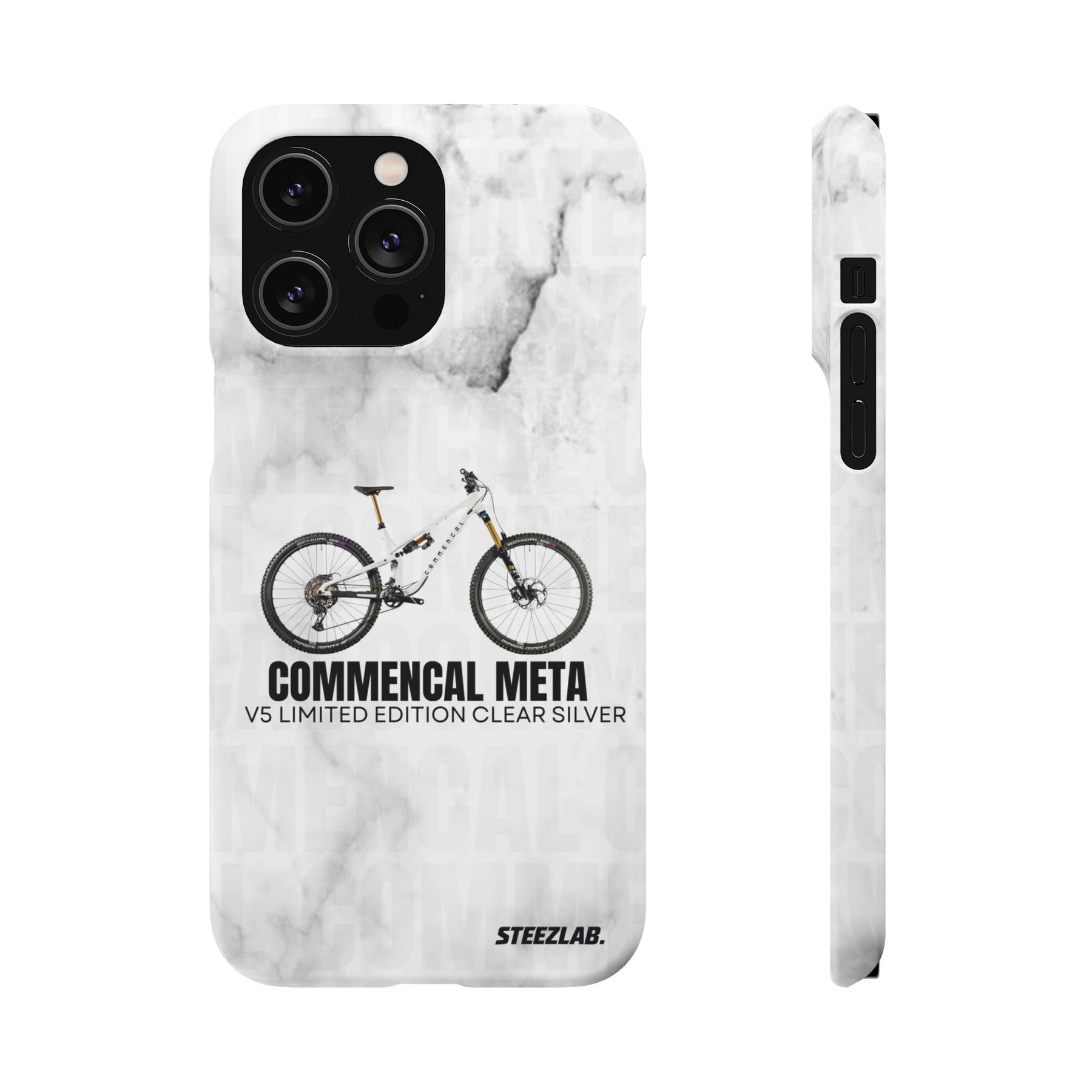 COMMENCAL META V5 LIMITED EDITION CLEAR SILVER