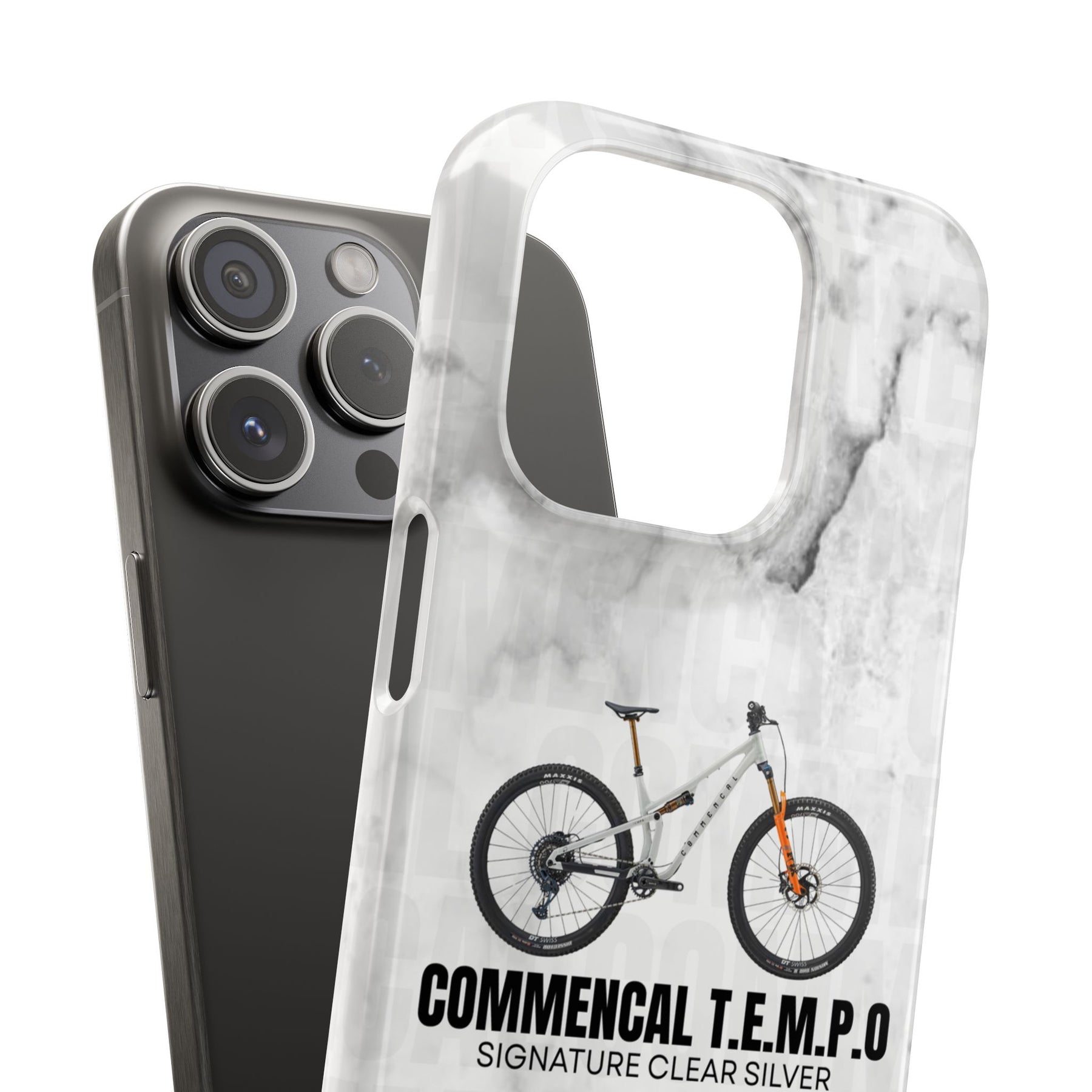 COMMENCAL T.E.M.P.O. SIGNATURE CLEAR SILVER
