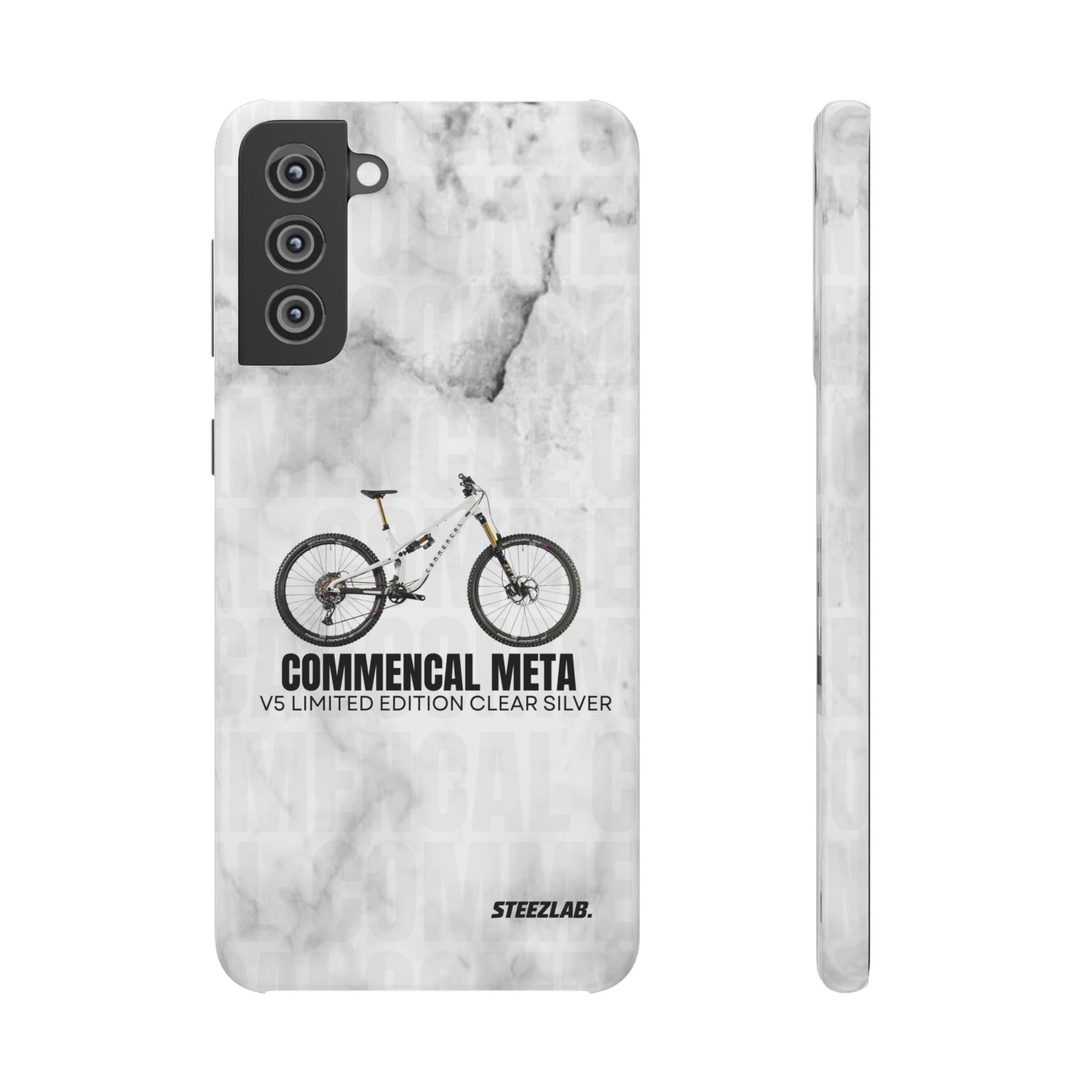COMMENCAL META V5 LIMITED EDITION CLEAR SILVER
